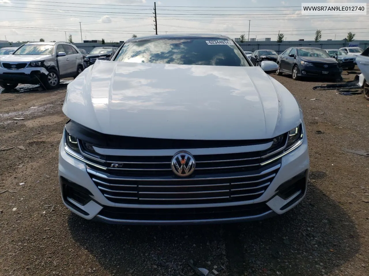 2020 Volkswagen Arteon Sel R-Line VIN: WVWSR7AN9LE012740 Lot: 62344014