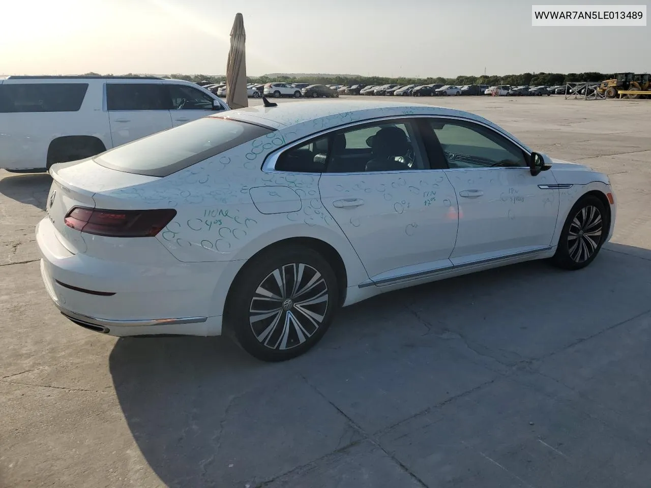 2020 Volkswagen Arteon Se VIN: WVWAR7AN5LE013489 Lot: 63134834