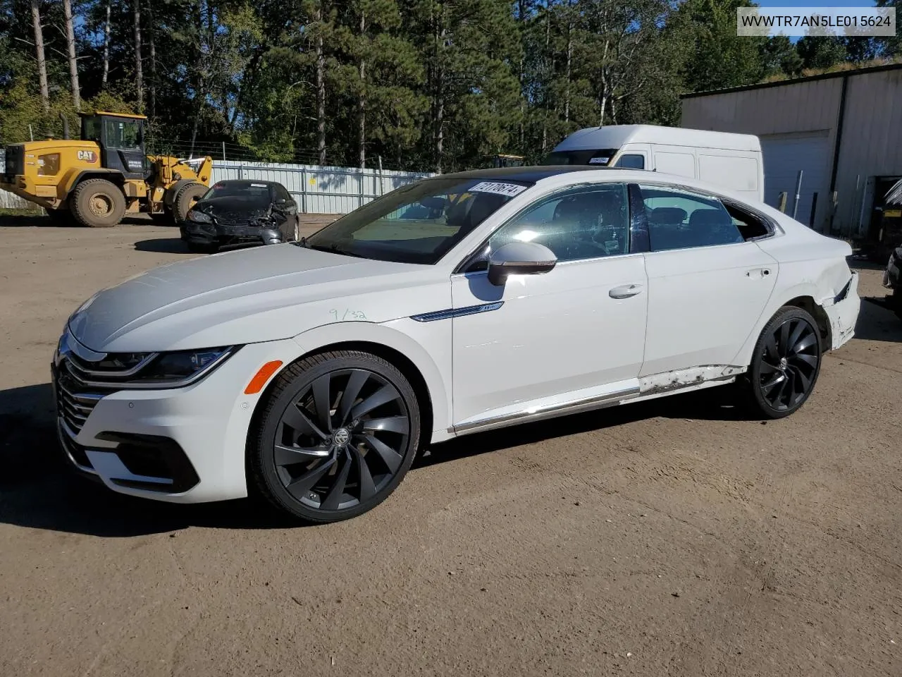 2020 Volkswagen Arteon Sel Premium R-Line VIN: WVWTR7AN5LE015624 Lot: 72170674