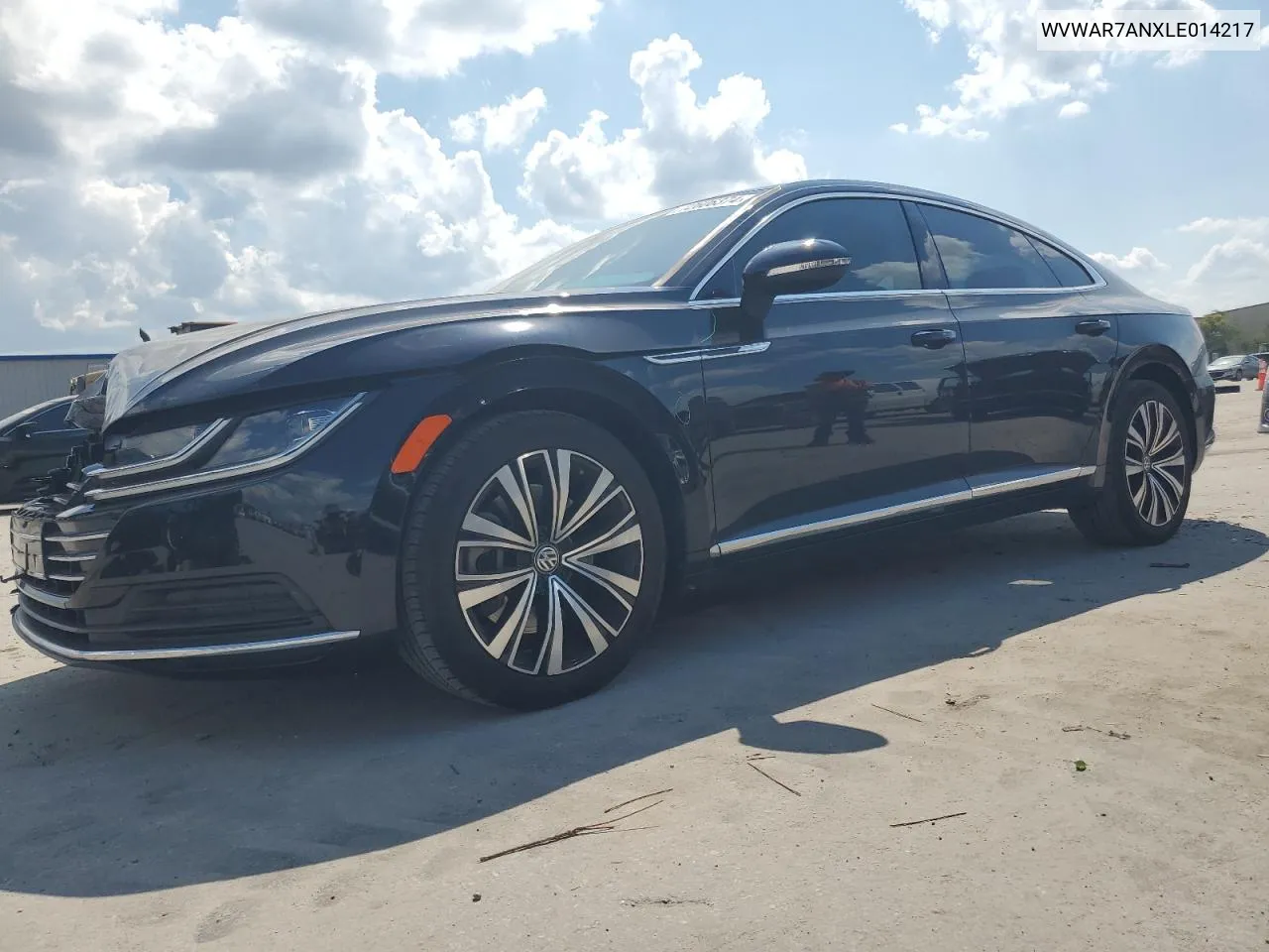 2020 Volkswagen Arteon Se VIN: WVWAR7ANXLE014217 Lot: 72606374