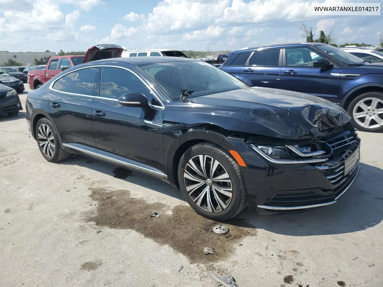 2020 Volkswagen Arteon Se VIN: WVWAR7ANXLE014217 Lot: 72606374