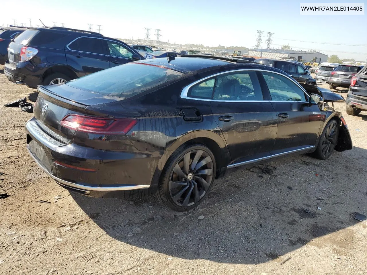 2020 Volkswagen Arteon Sel R-Line VIN: WVWHR7AN2LE014405 Lot: 73321064