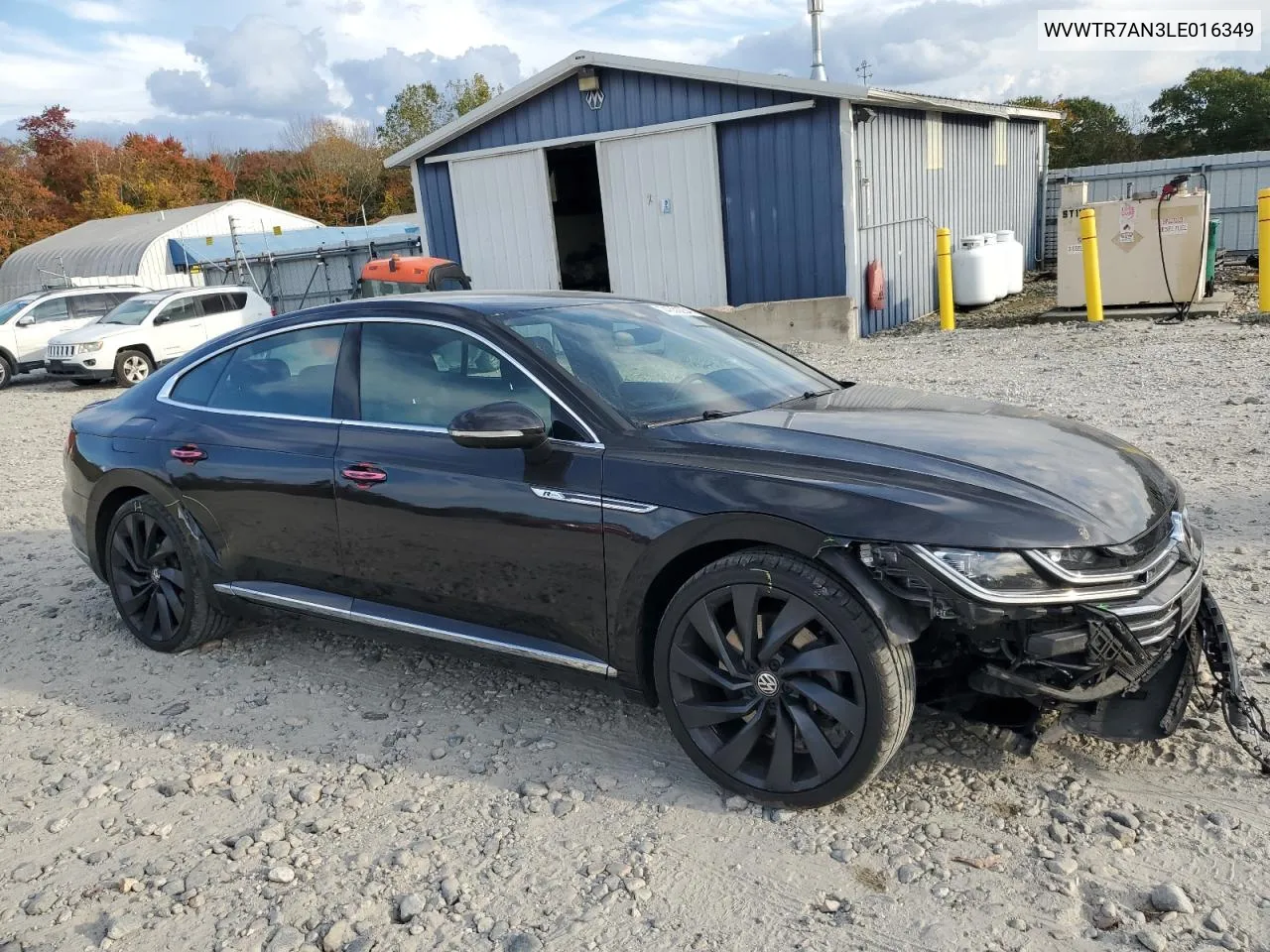 2020 Volkswagen Arteon Sel Premium R-Line VIN: WVWTR7AN3LE016349 Lot: 74330234