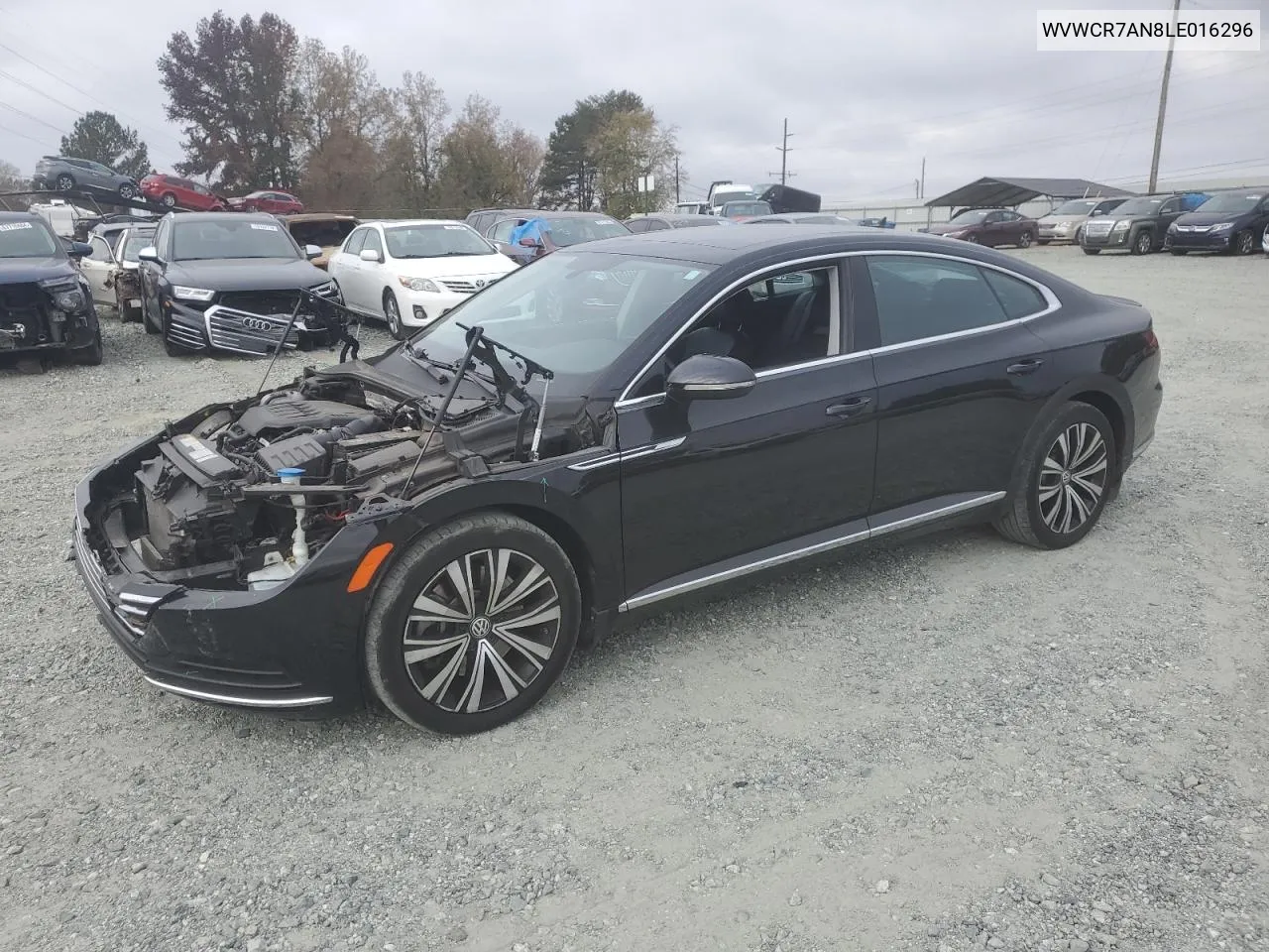 2020 Volkswagen Arteon Sel VIN: WVWCR7AN8LE016296 Lot: 79875224