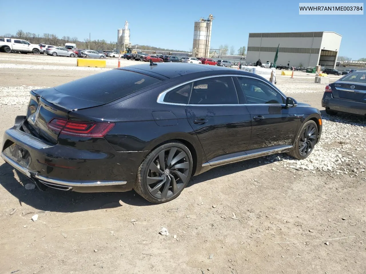 WVWHR7AN1ME003784 2021 Volkswagen Arteon Sel R-Line