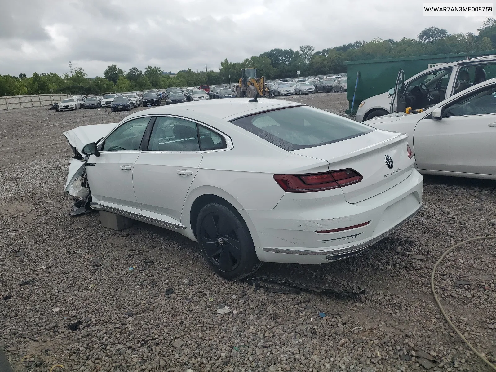 WVWAR7AN3ME008759 2021 Volkswagen Arteon Se