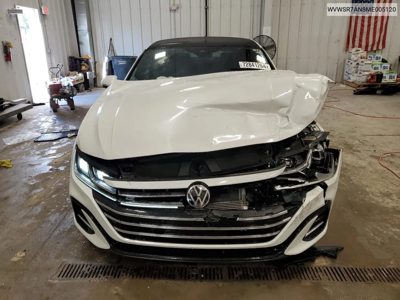 WVWSR7AN8ME005120 2021 Volkswagen Arteon Sel R-Line