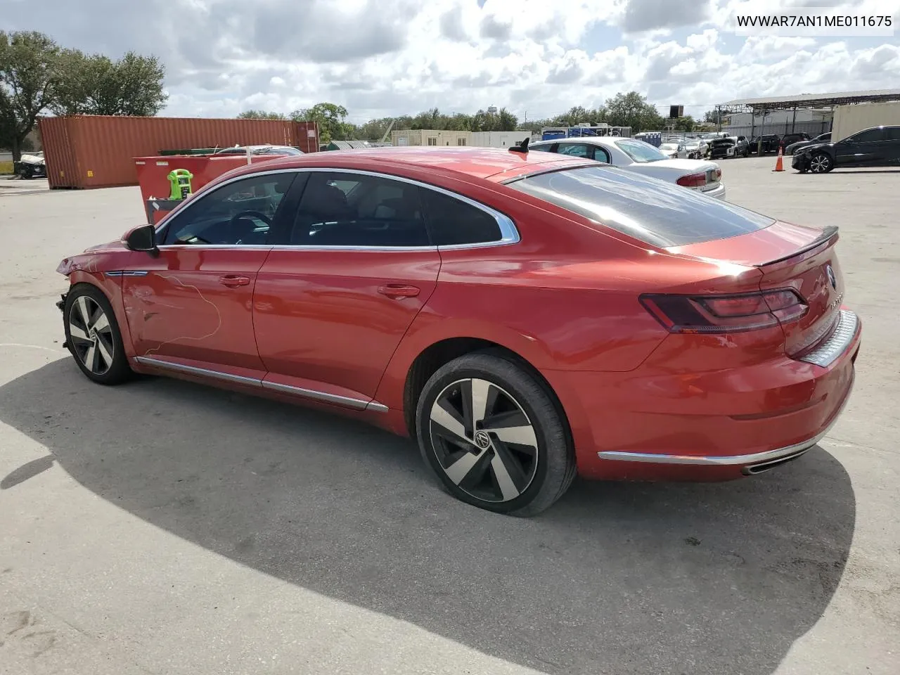 2021 Volkswagen Arteon Se VIN: WVWAR7AN1ME011675 Lot: 77198614