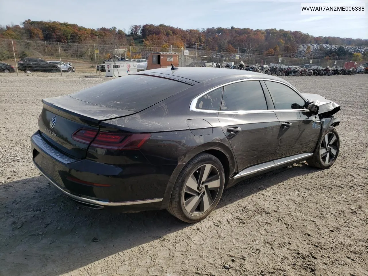 2021 Volkswagen Arteon Se VIN: WVWAR7AN2ME006338 Lot: 78605064