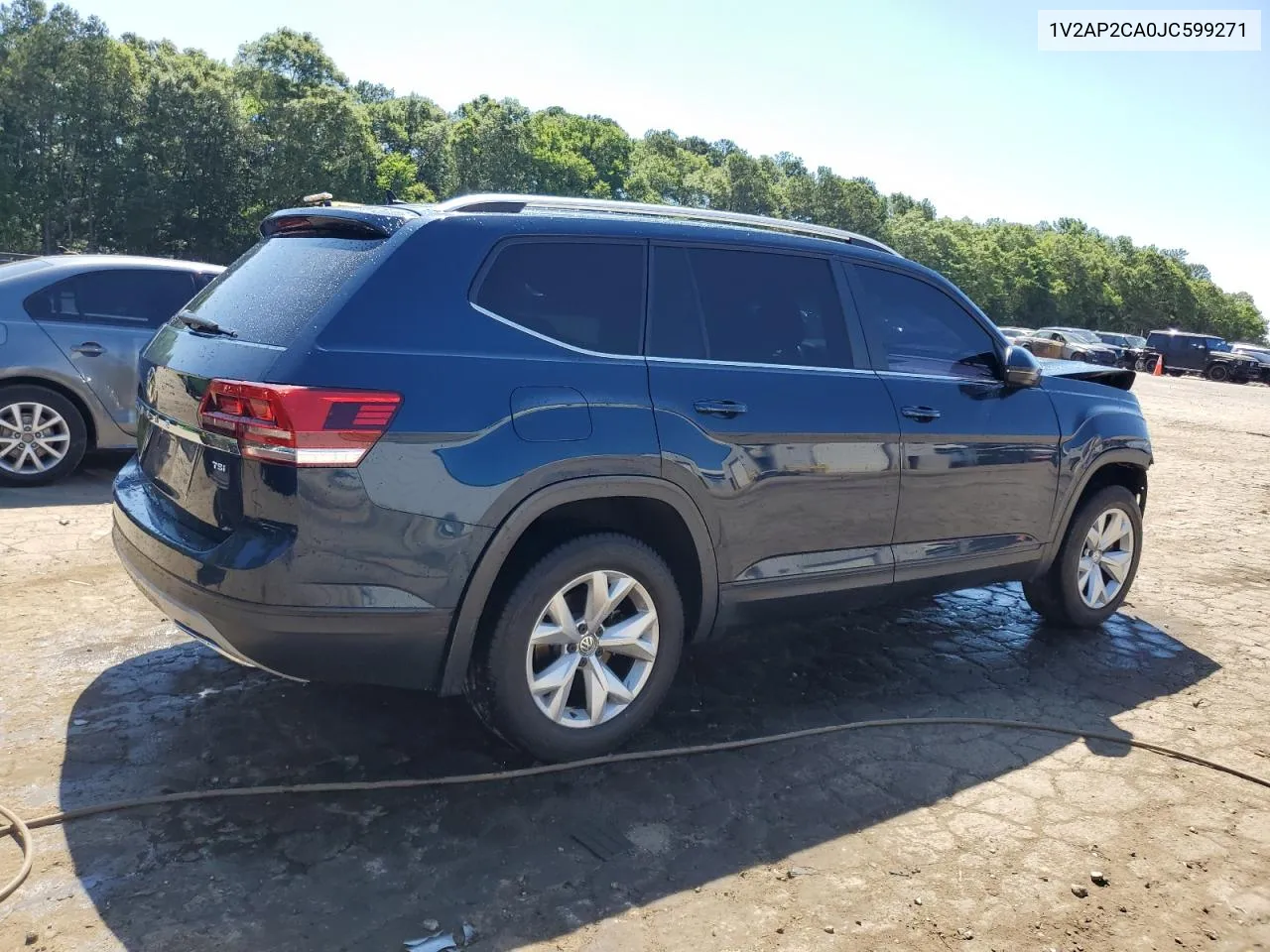 2018 Volkswagen Atlas S VIN: 1V2AP2CA0JC599271 Lot: 57812374