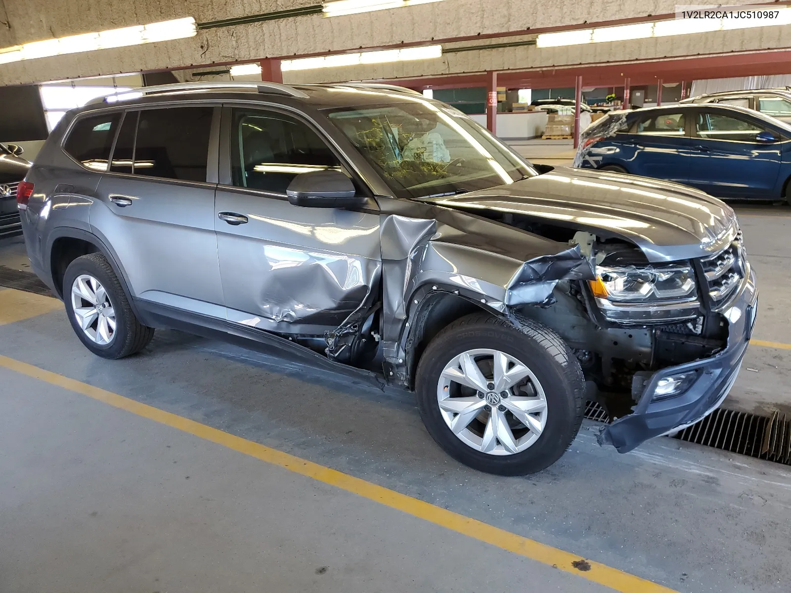 2018 Volkswagen Atlas Se VIN: 1V2LR2CA1JC510987 Lot: 60466794