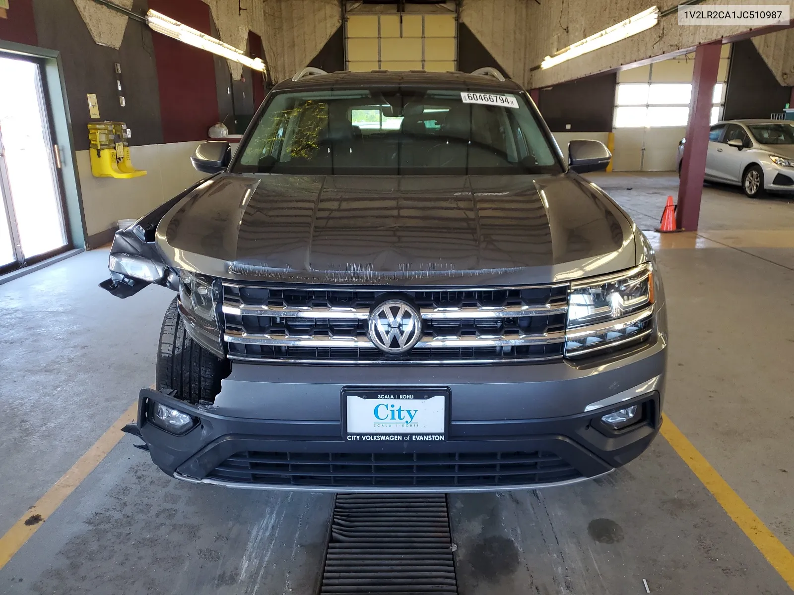 2018 Volkswagen Atlas Se VIN: 1V2LR2CA1JC510987 Lot: 60466794