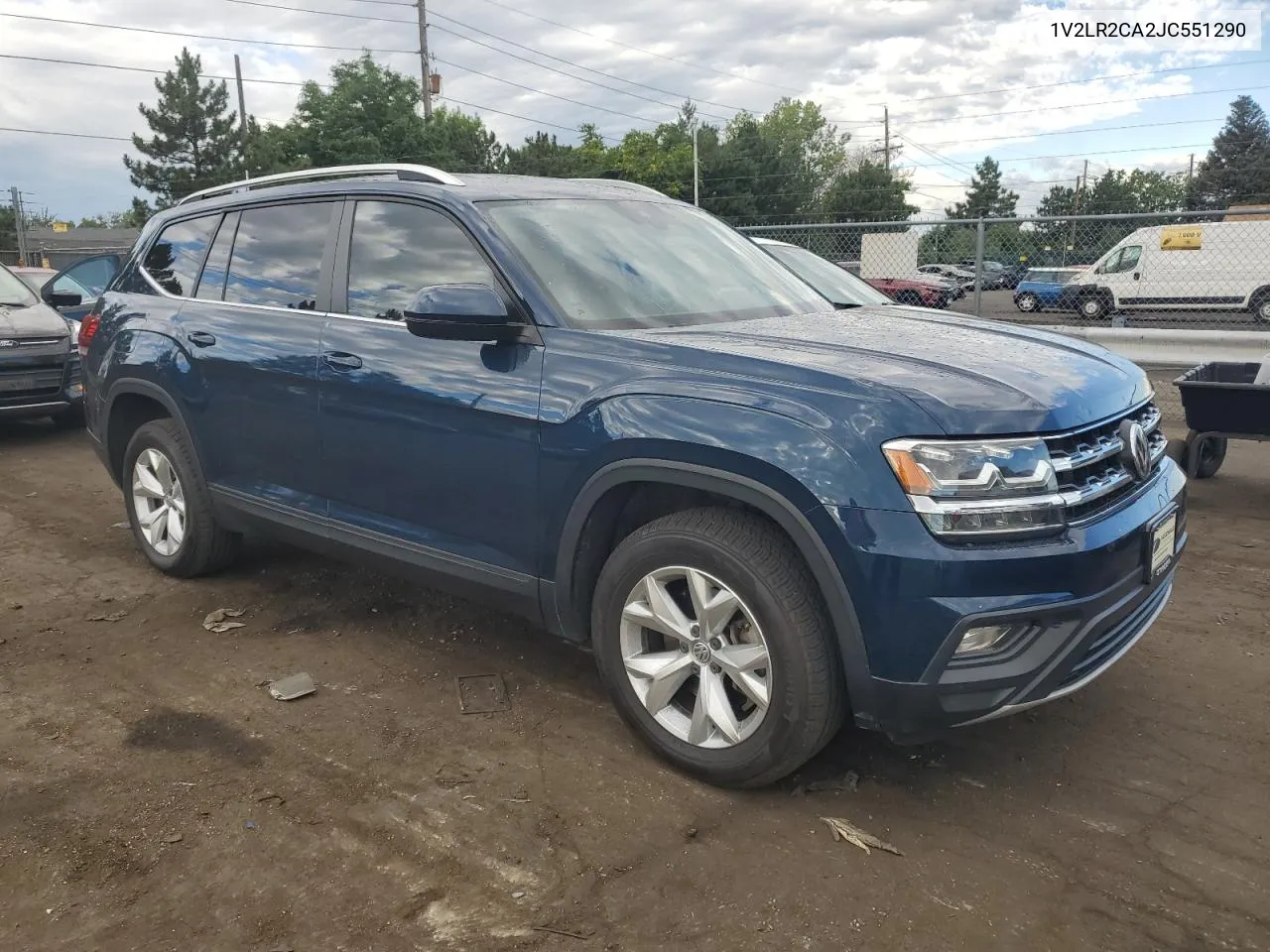 2018 Volkswagen Atlas Se VIN: 1V2LR2CA2JC551290 Lot: 61167714