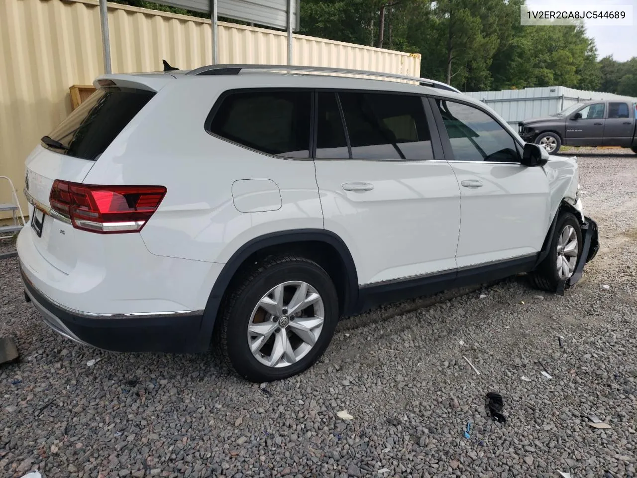 2018 Volkswagen Atlas Sel VIN: 1V2ER2CA8JC544689 Lot: 61385784