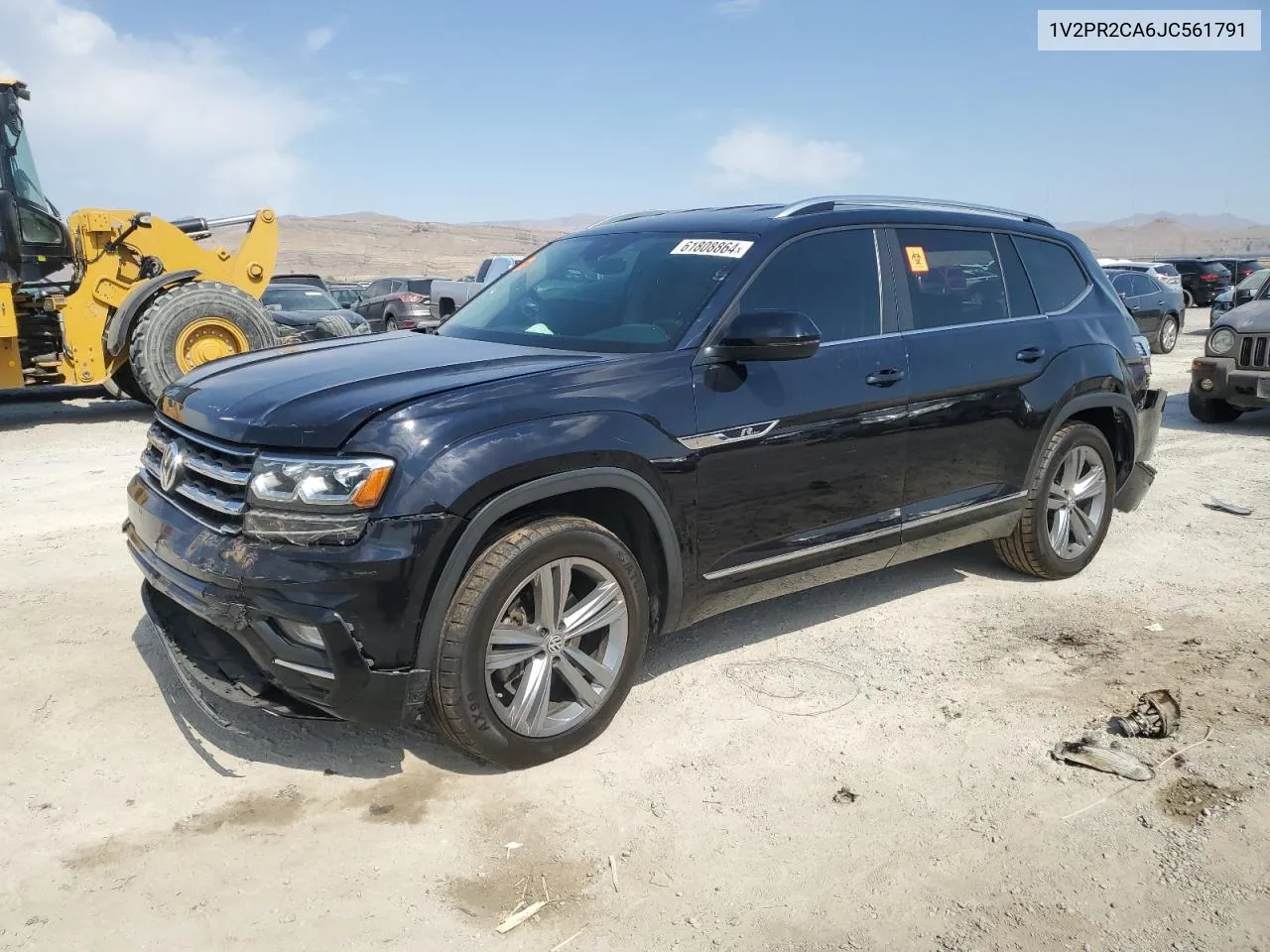 2018 Volkswagen Atlas Se VIN: 1V2PR2CA6JC561791 Lot: 61808864