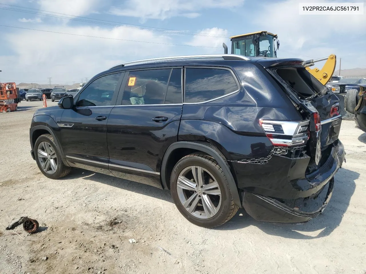 2018 Volkswagen Atlas Se VIN: 1V2PR2CA6JC561791 Lot: 61808864