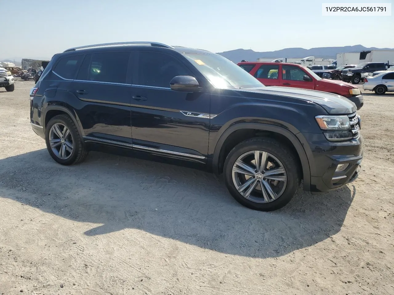 2018 Volkswagen Atlas Se VIN: 1V2PR2CA6JC561791 Lot: 61808864