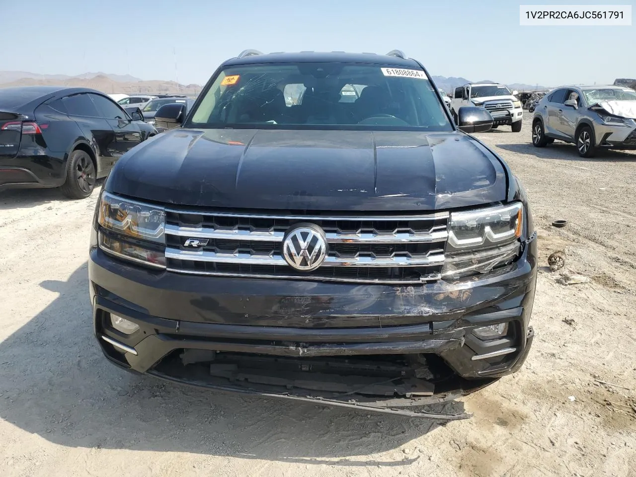 2018 Volkswagen Atlas Se VIN: 1V2PR2CA6JC561791 Lot: 61808864