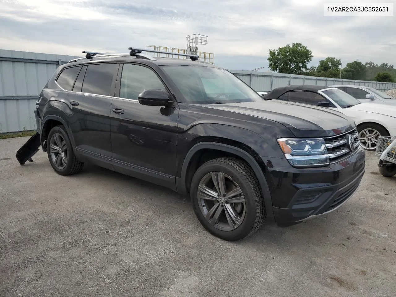 2018 Volkswagen Atlas S VIN: 1V2AR2CA3JC552651 Lot: 61919414