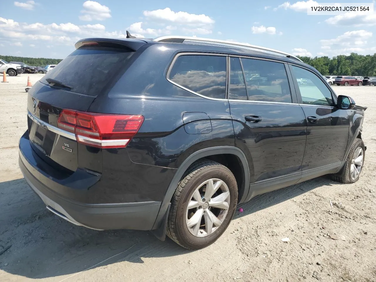 2018 Volkswagen Atlas Se VIN: 1V2KR2CA1JC521564 Lot: 61950974