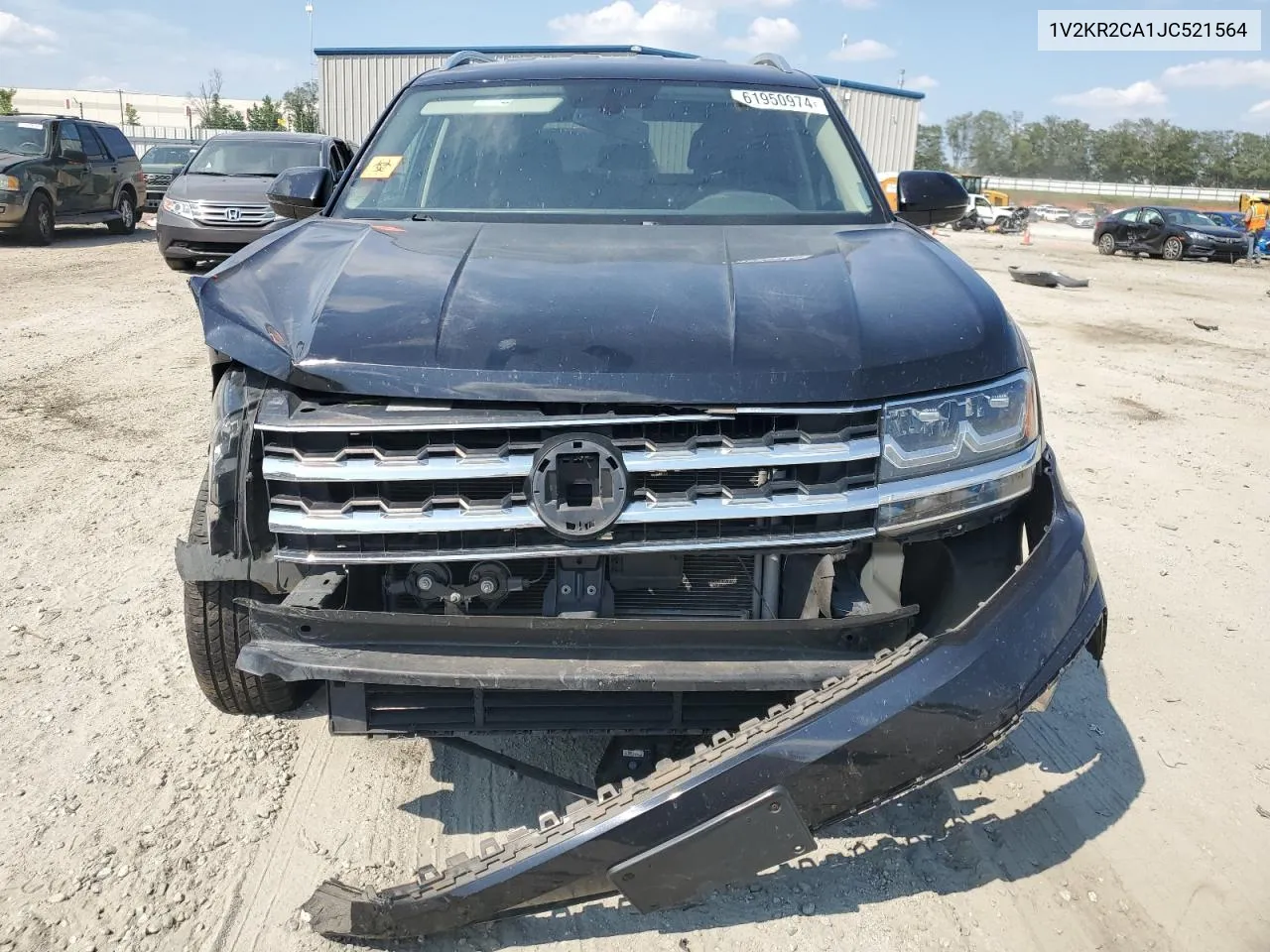 2018 Volkswagen Atlas Se VIN: 1V2KR2CA1JC521564 Lot: 61950974