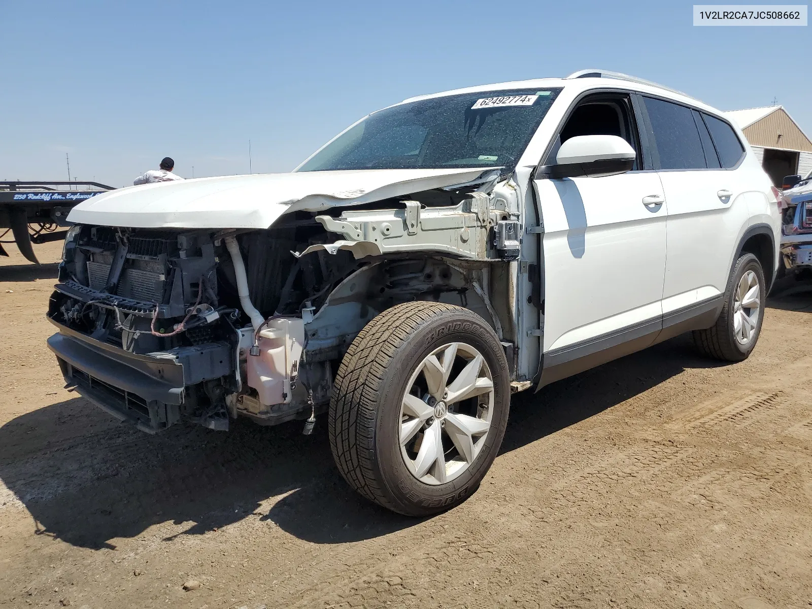 1V2LR2CA7JC508662 2018 Volkswagen Atlas Se