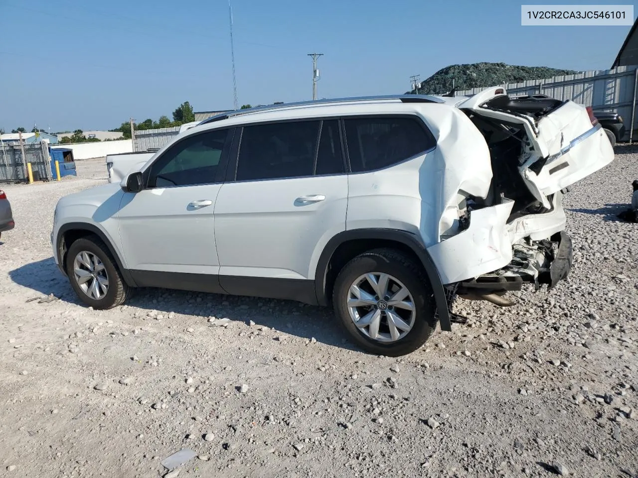 2018 Volkswagen Atlas Se VIN: 1V2CR2CA3JC546101 Lot: 62603624