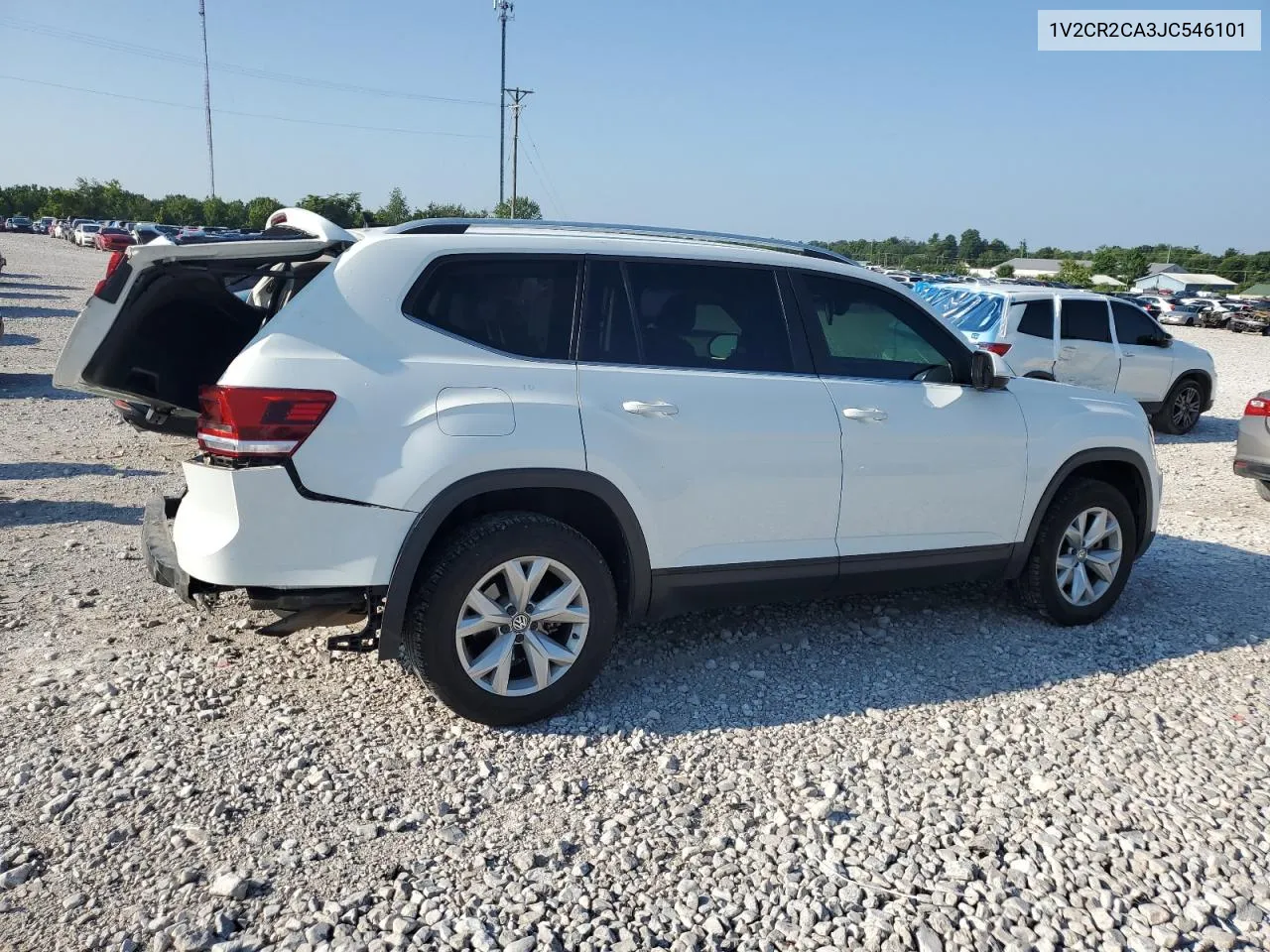 2018 Volkswagen Atlas Se VIN: 1V2CR2CA3JC546101 Lot: 62603624