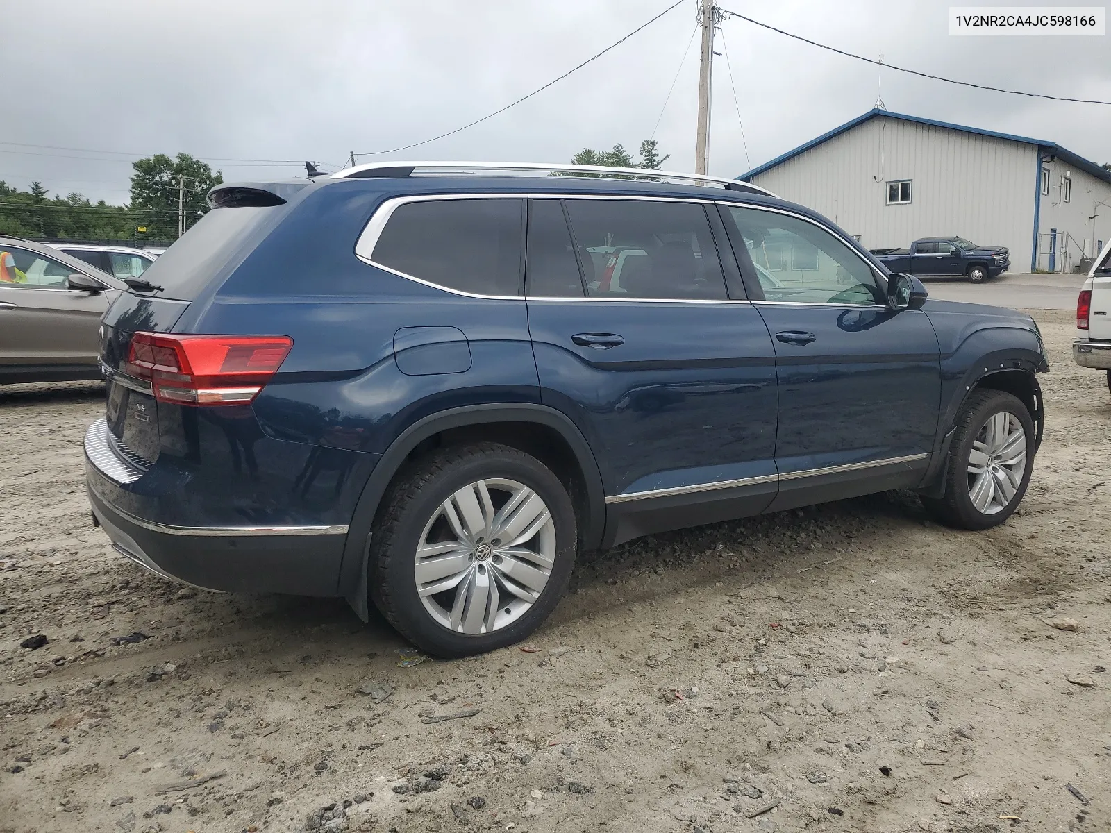 2018 Volkswagen Atlas Sel Premium VIN: 1V2NR2CA4JC598166 Lot: 64450784