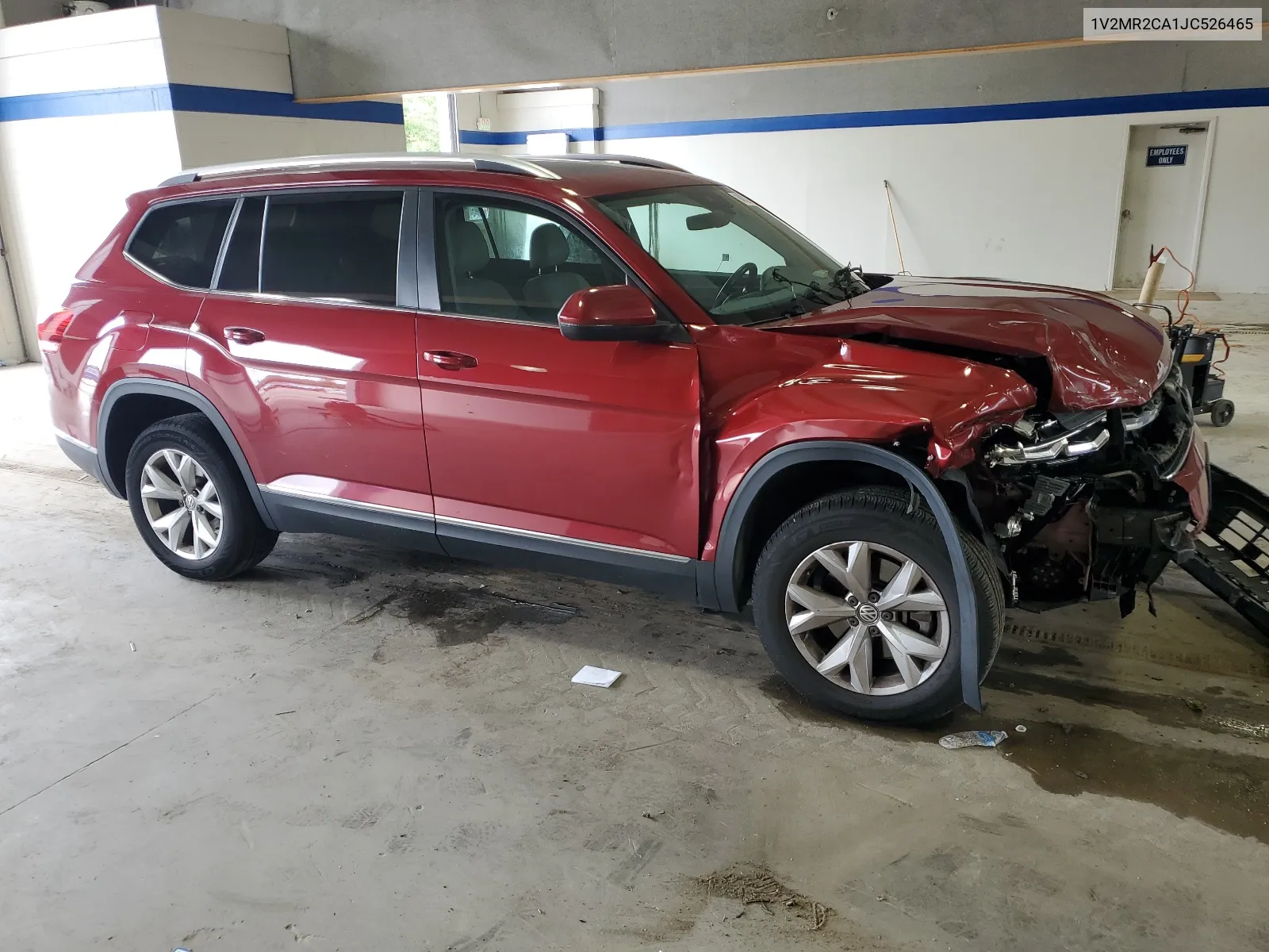 2018 Volkswagen Atlas Sel VIN: 1V2MR2CA1JC526465 Lot: 64626584