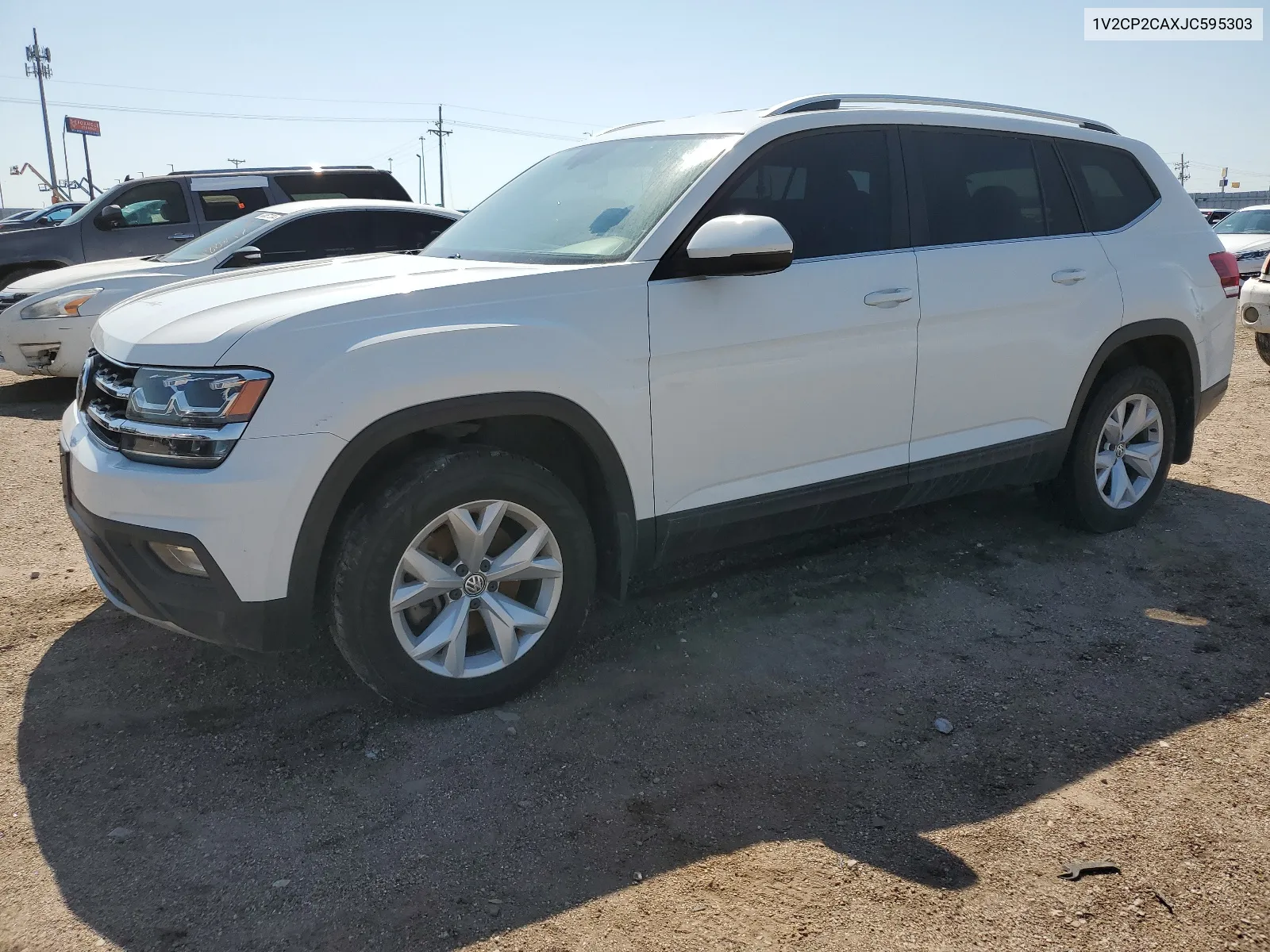 2018 Volkswagen Atlas Se VIN: 1V2CP2CAXJC595303 Lot: 64809804