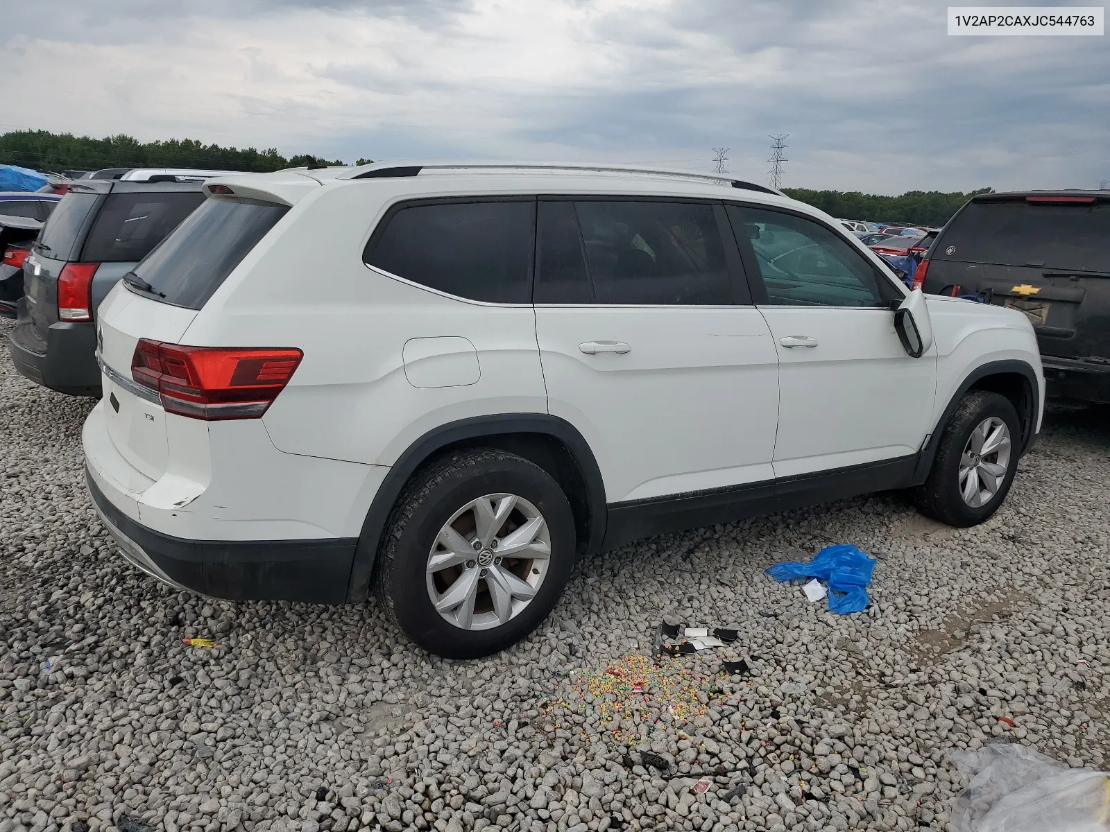 2018 Volkswagen Atlas S VIN: 1V2AP2CAXJC544763 Lot: 65295854