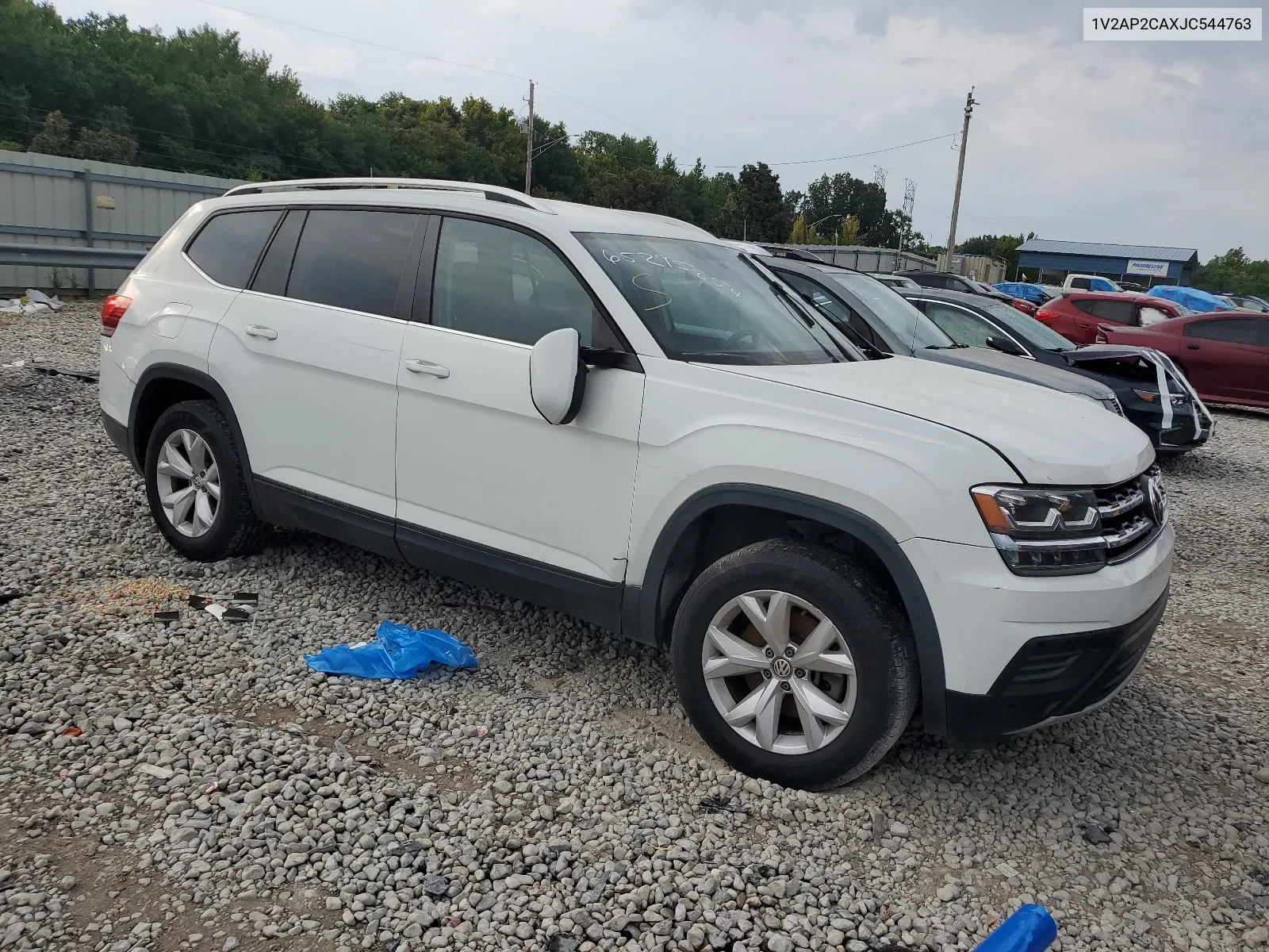 2018 Volkswagen Atlas S VIN: 1V2AP2CAXJC544763 Lot: 65295854