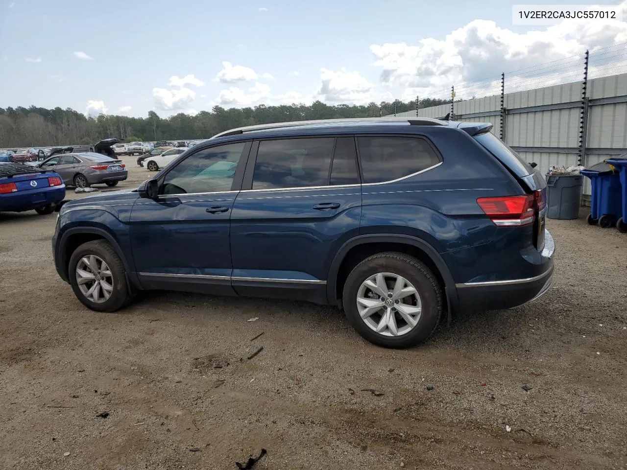 2018 Volkswagen Atlas Sel VIN: 1V2ER2CA3JC557012 Lot: 65326104