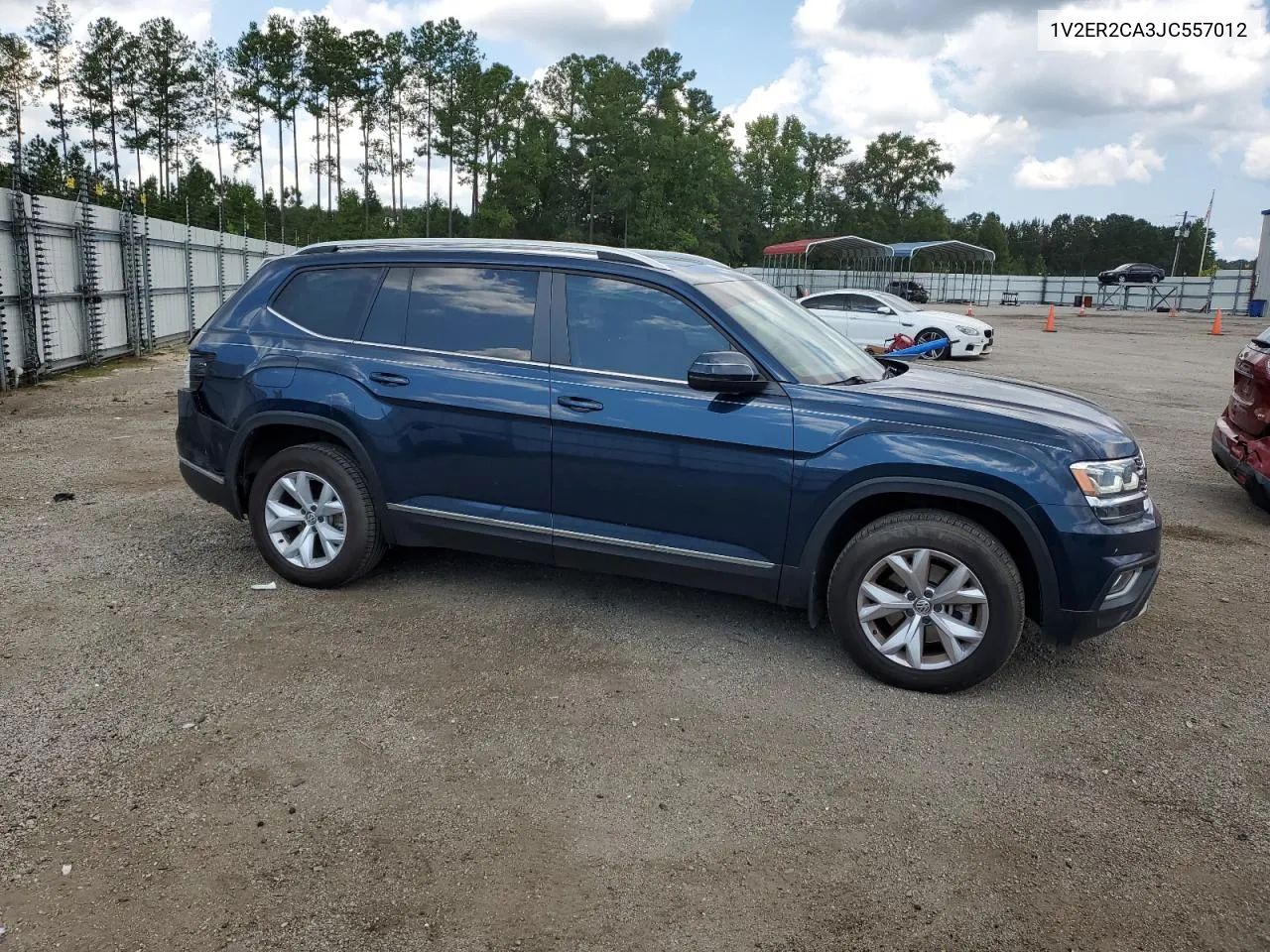 2018 Volkswagen Atlas Sel VIN: 1V2ER2CA3JC557012 Lot: 65326104