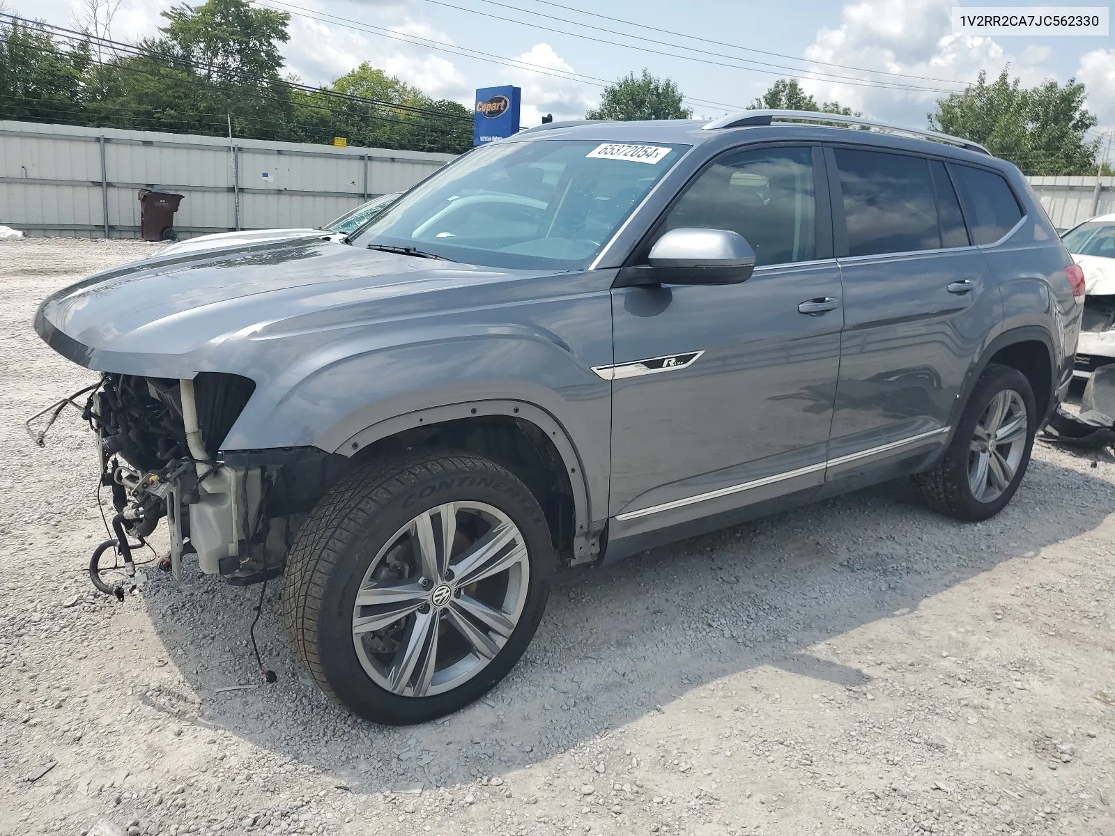 2018 Volkswagen Atlas Sel VIN: 1V2RR2CA7JC562330 Lot: 65372054