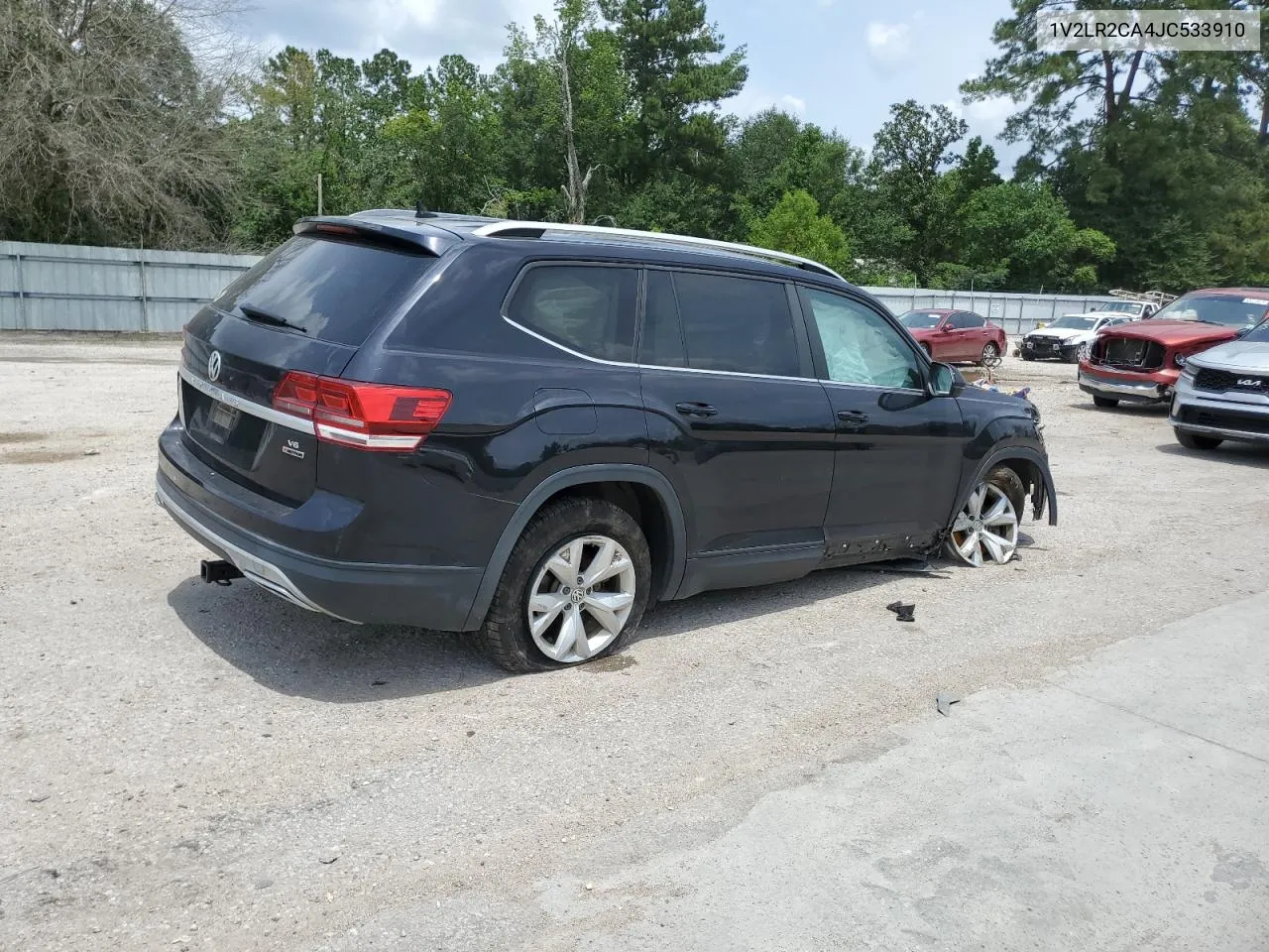 2018 Volkswagen Atlas Se VIN: 1V2LR2CA4JC533910 Lot: 65665854