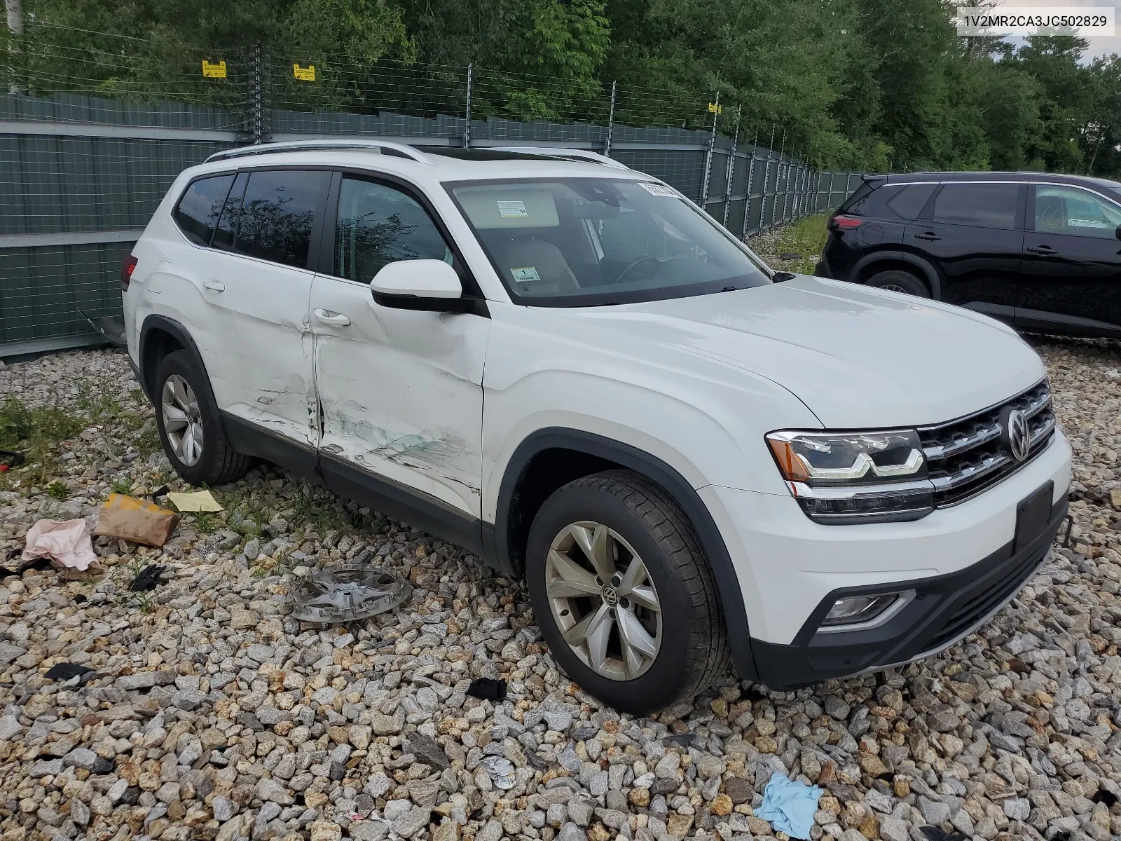 2018 Volkswagen Atlas Sel VIN: 1V2MR2CA3JC502829 Lot: 65823304