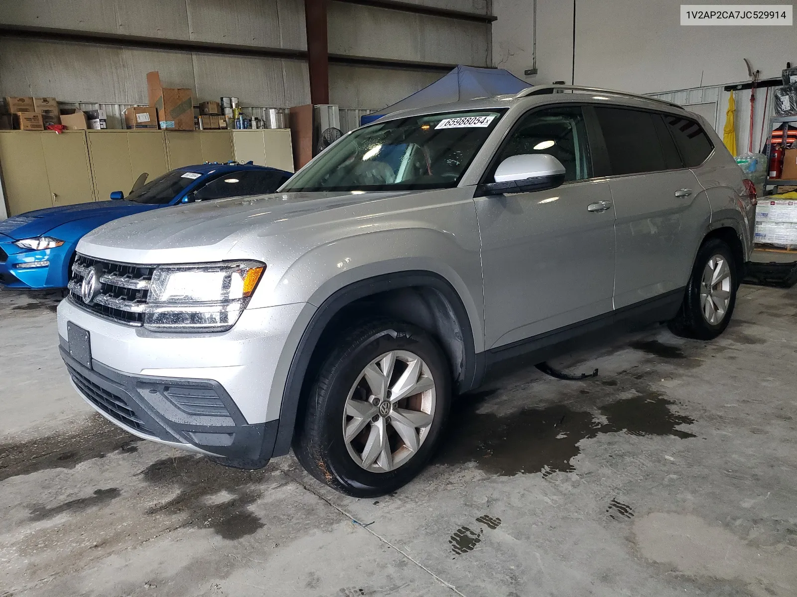 2018 Volkswagen Atlas S VIN: 1V2AP2CA7JC529914 Lot: 65988054