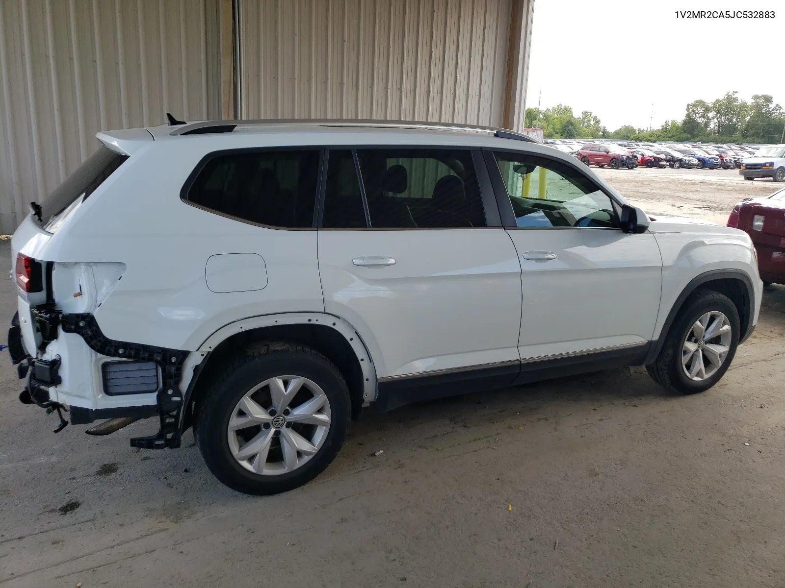 2018 Volkswagen Atlas Sel VIN: 1V2MR2CA5JC532883 Lot: 66479034