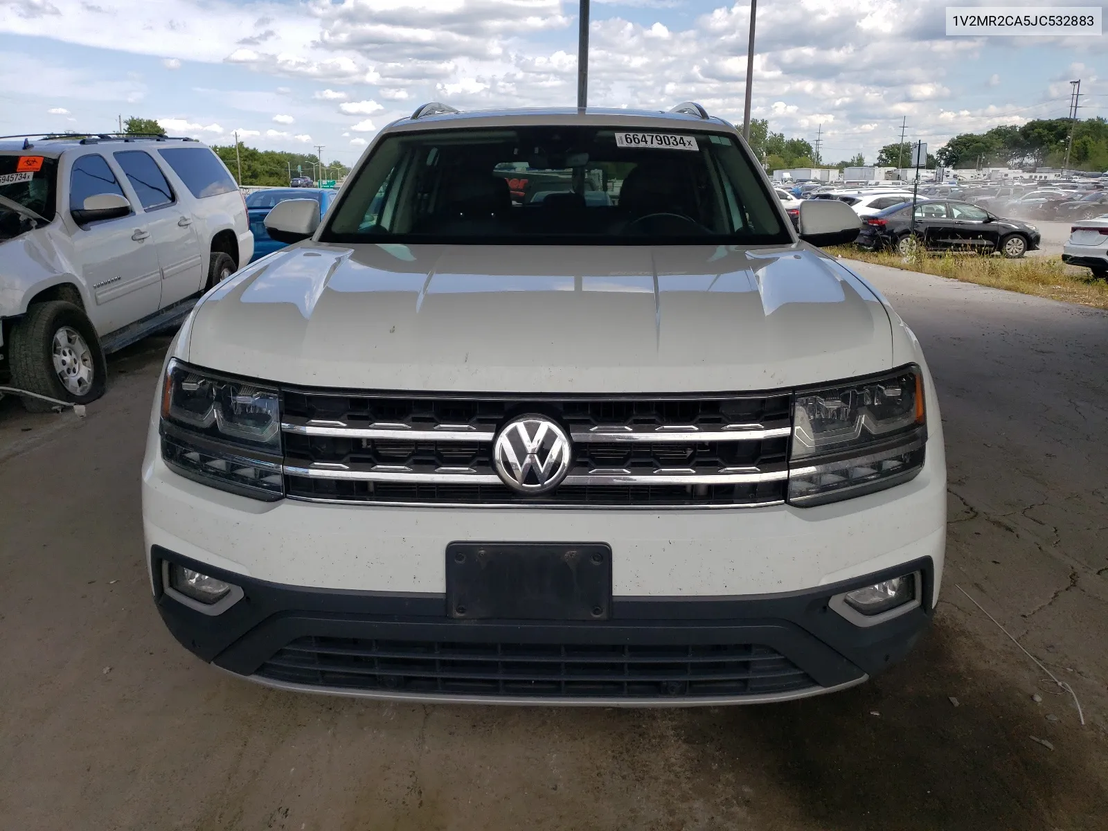 2018 Volkswagen Atlas Sel VIN: 1V2MR2CA5JC532883 Lot: 66479034