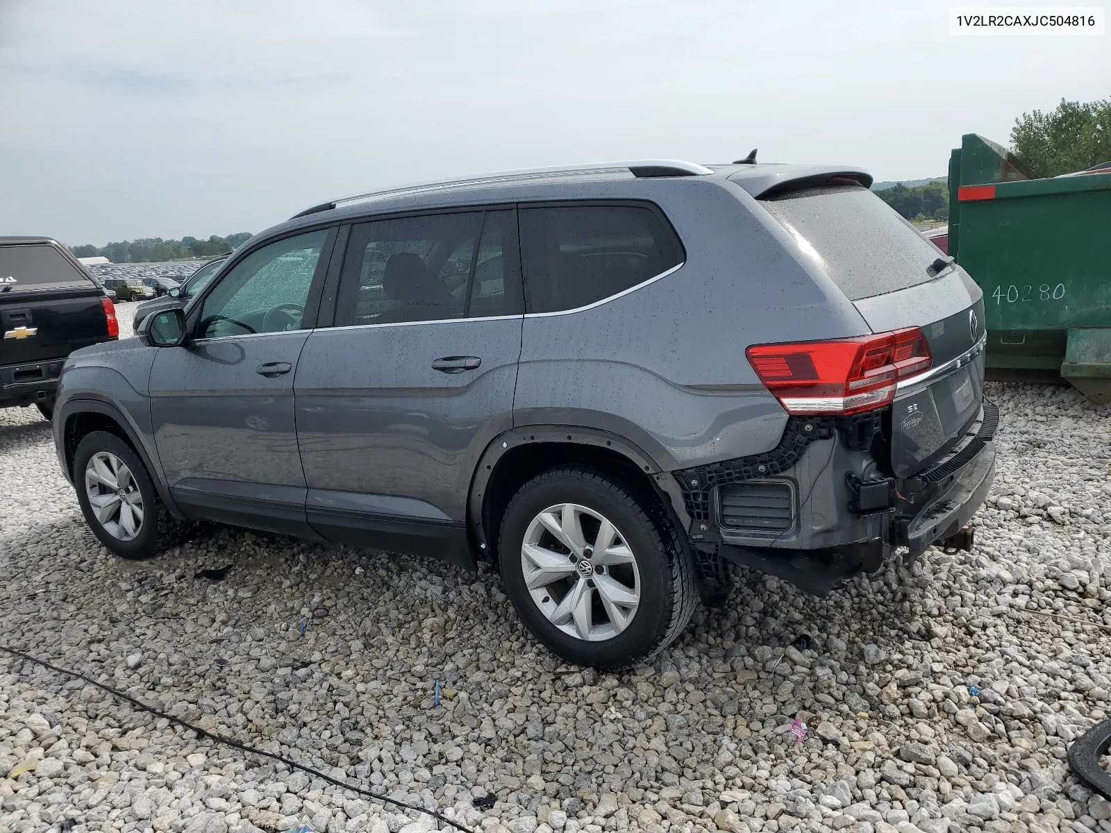 2018 Volkswagen Atlas Se VIN: 1V2LR2CAXJC504816 Lot: 66621384