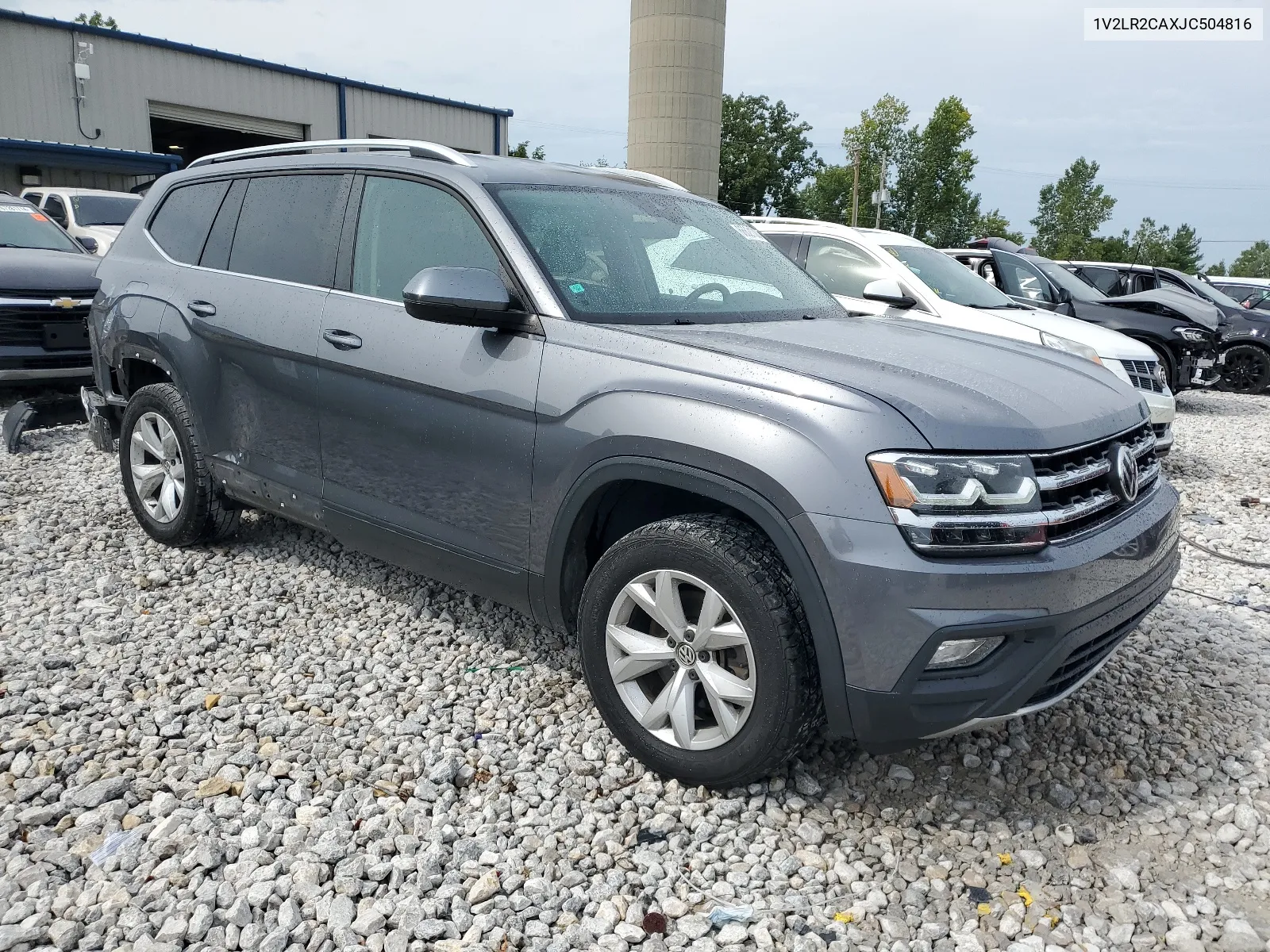 2018 Volkswagen Atlas Se VIN: 1V2LR2CAXJC504816 Lot: 66621384