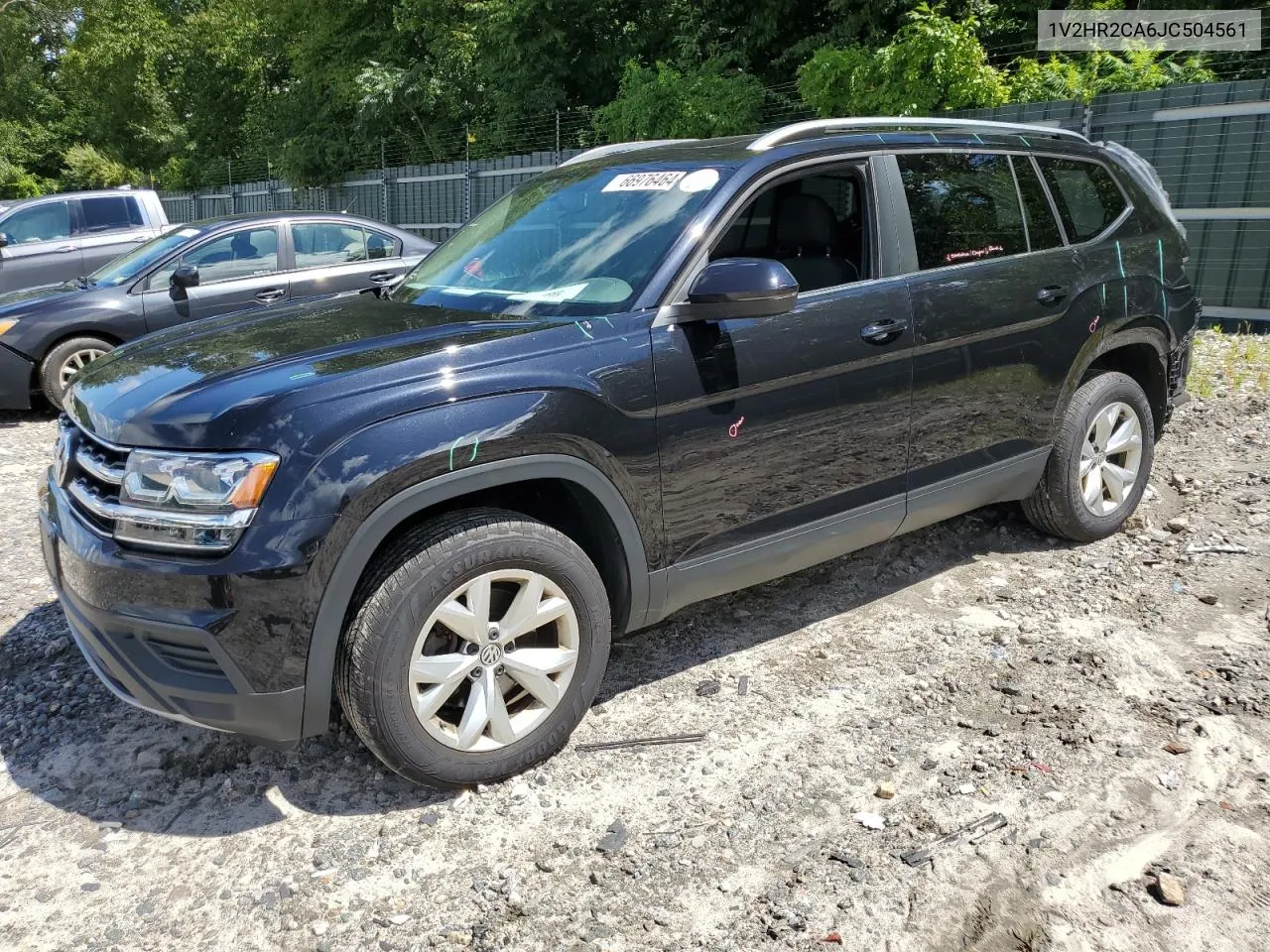 2018 Volkswagen Atlas VIN: 1V2HR2CA6JC504561 Lot: 66976464