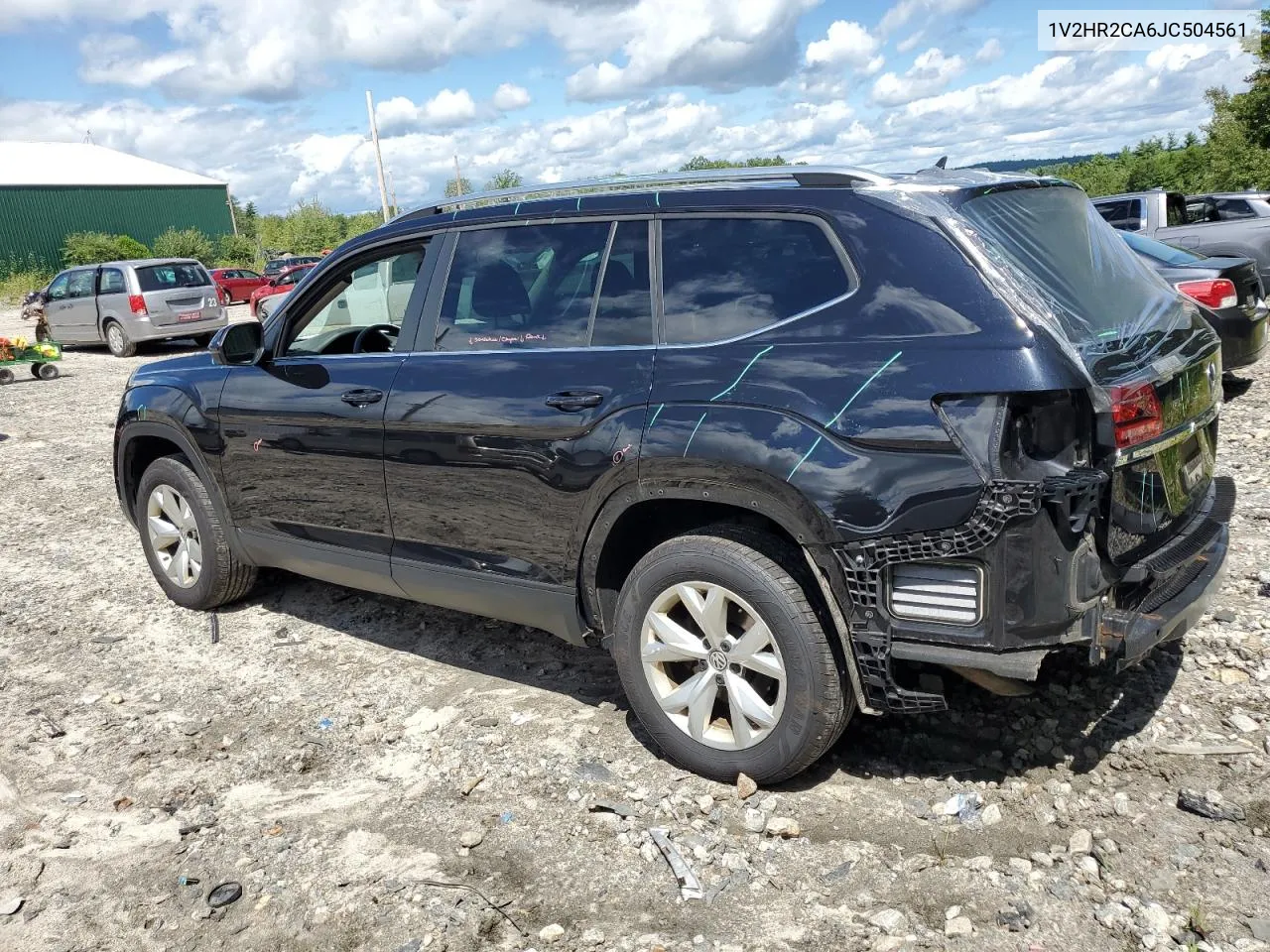 2018 Volkswagen Atlas VIN: 1V2HR2CA6JC504561 Lot: 66976464