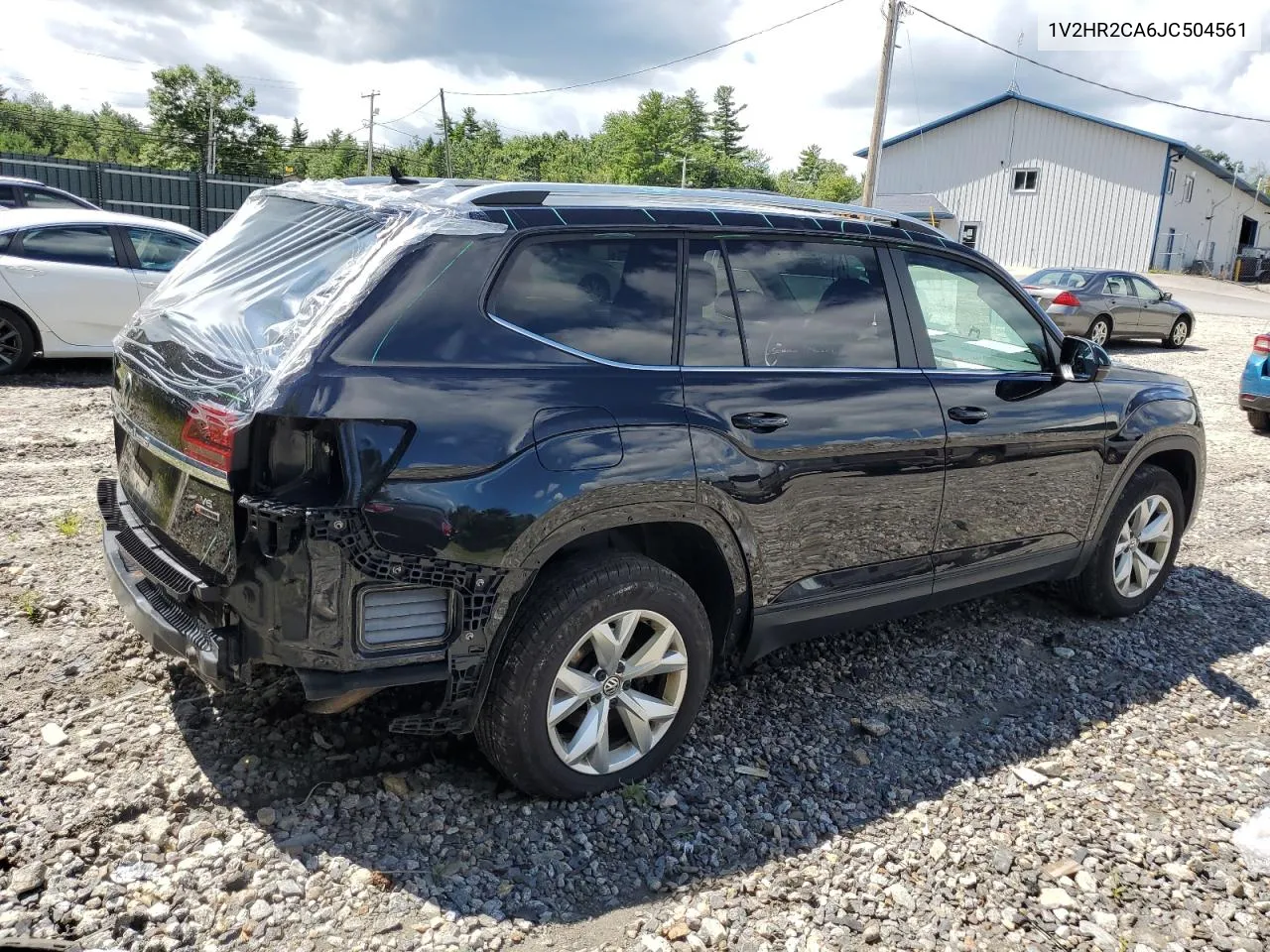 2018 Volkswagen Atlas VIN: 1V2HR2CA6JC504561 Lot: 66976464