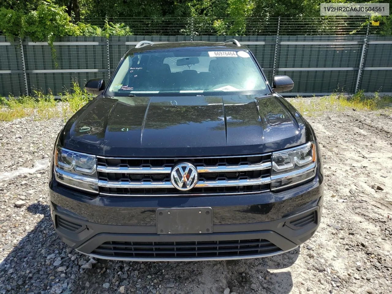 2018 Volkswagen Atlas VIN: 1V2HR2CA6JC504561 Lot: 66976464