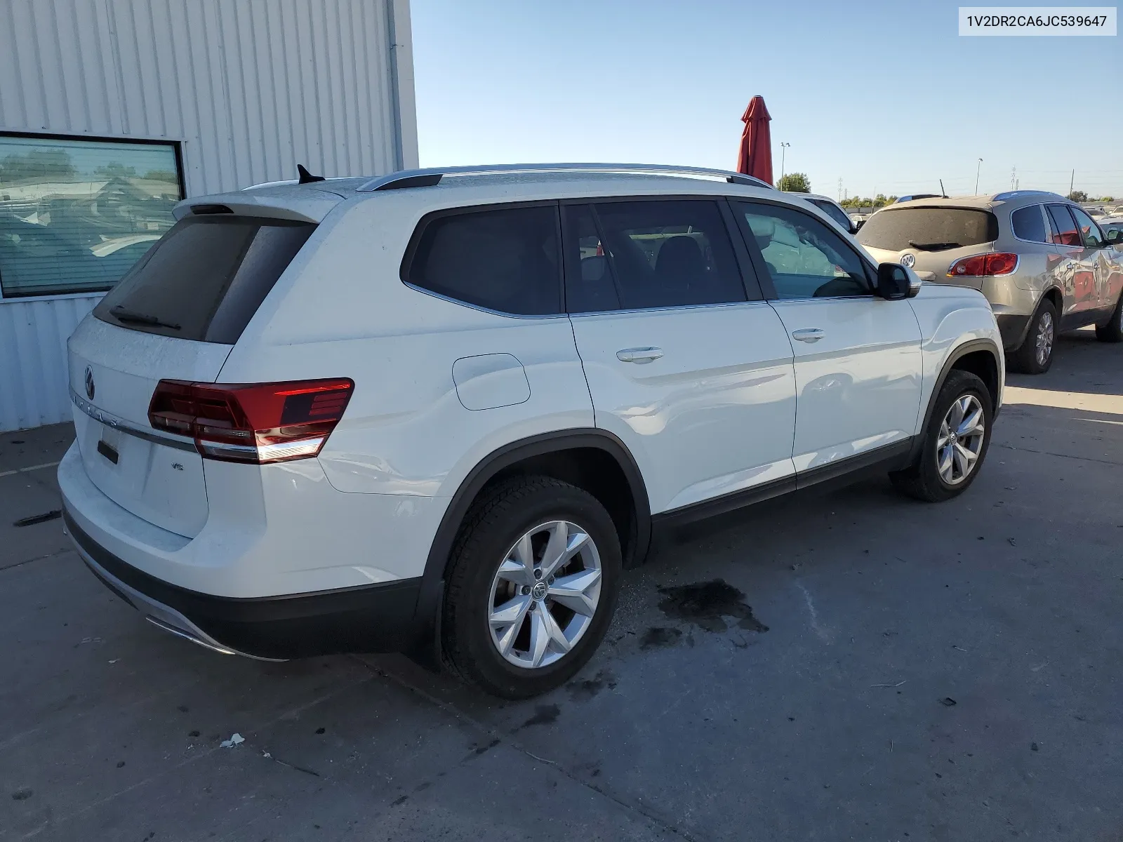 2018 Volkswagen Atlas Se VIN: 1V2DR2CA6JC539647 Lot: 67595084