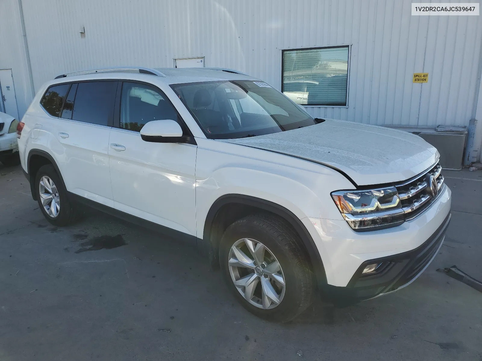 2018 Volkswagen Atlas Se VIN: 1V2DR2CA6JC539647 Lot: 67595084