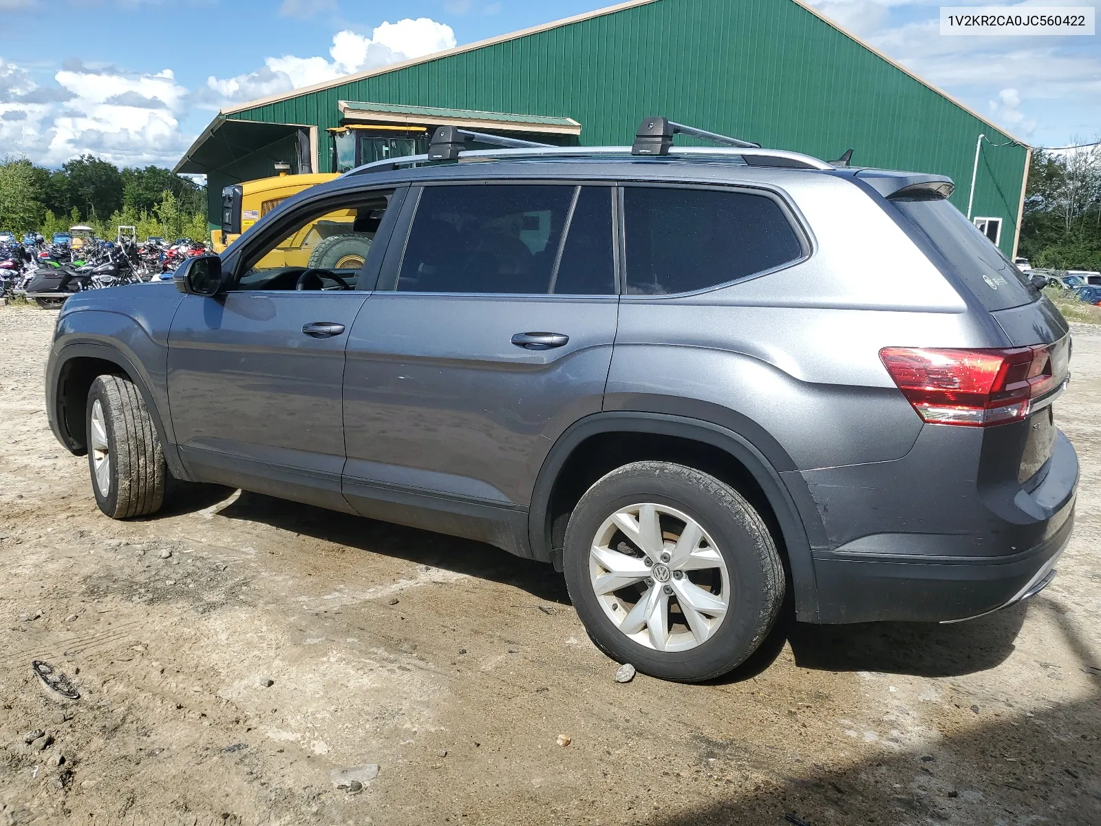 2018 Volkswagen Atlas Se VIN: 1V2KR2CA0JC560422 Lot: 67598834